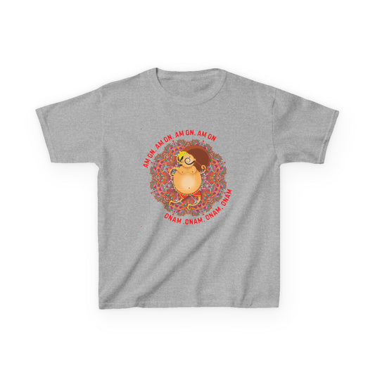 On for Onam Mahabali Kids Unisex T Shirt