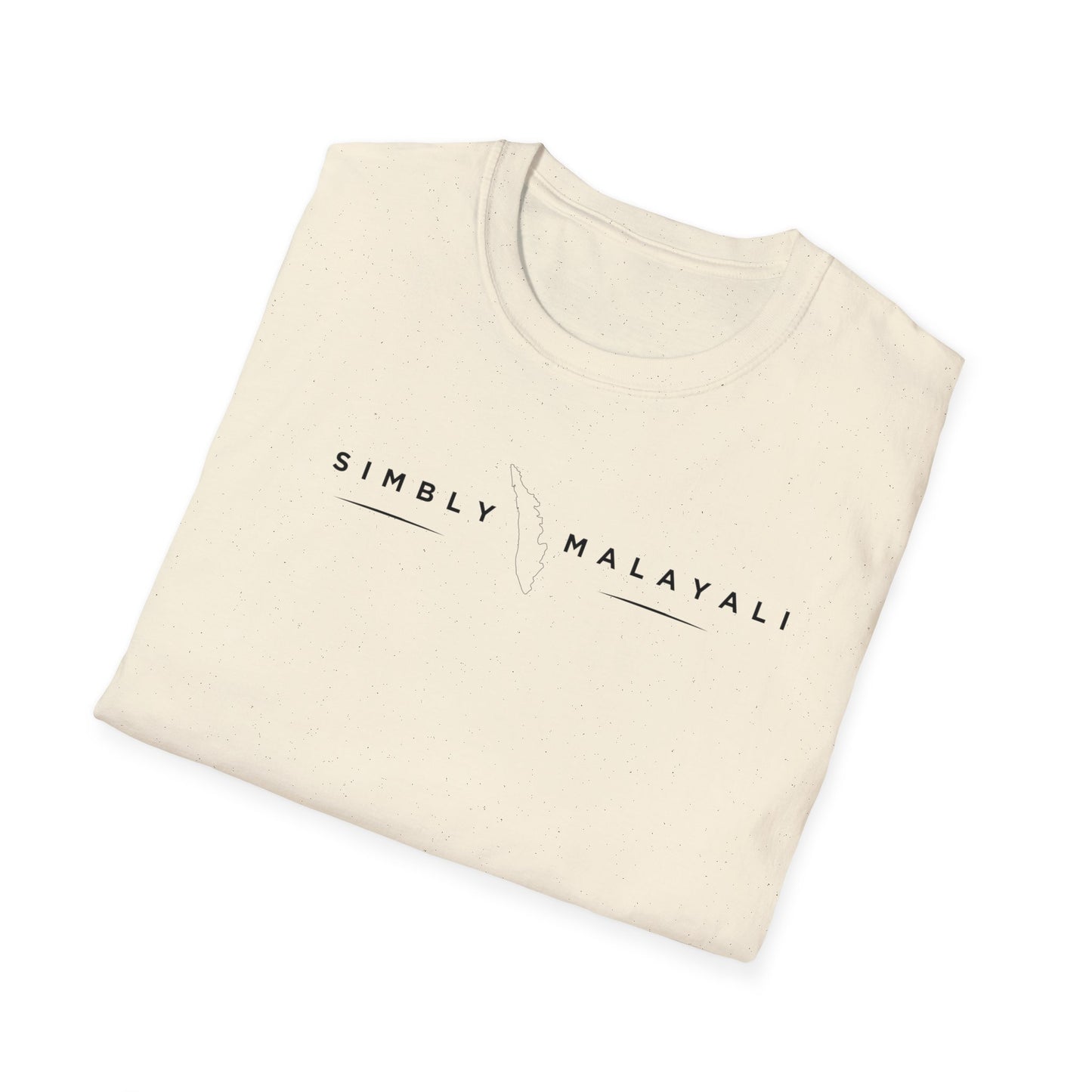 Simbly Malayali with Map - T Shirt