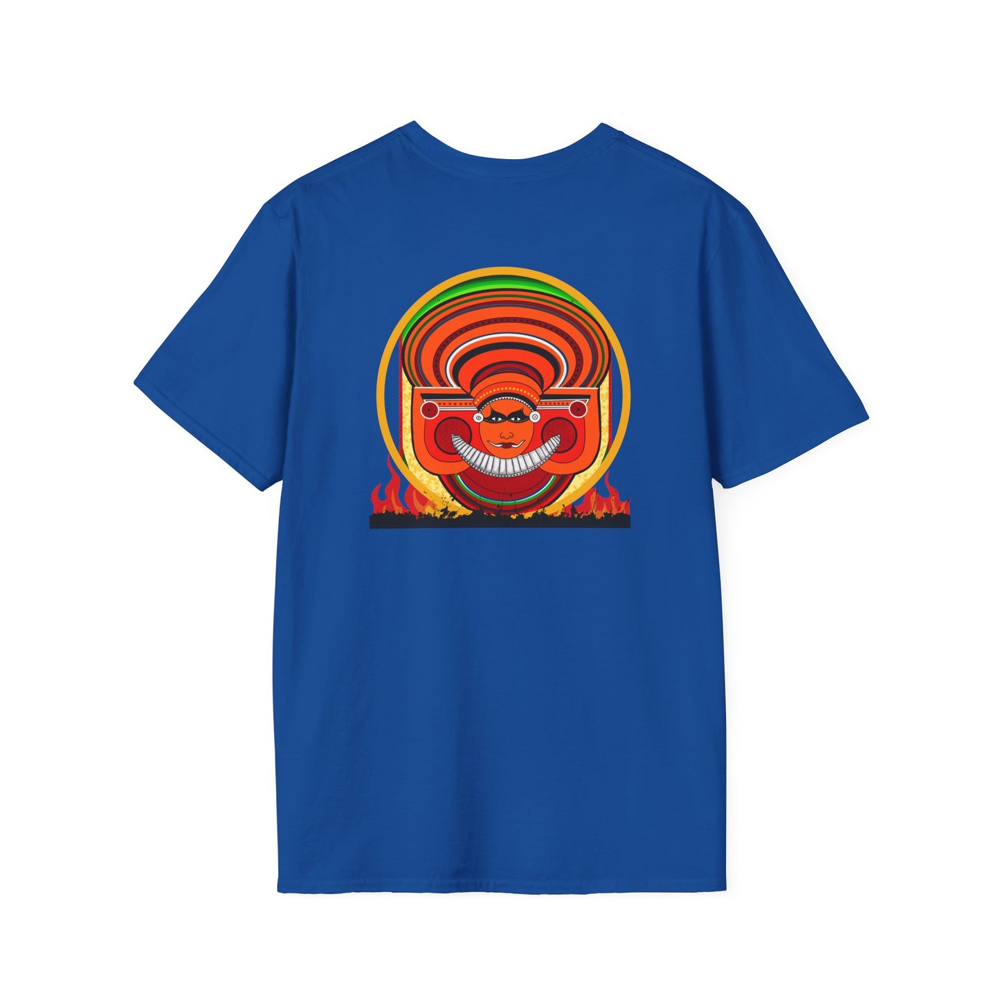 Theyyam on Fire Backprint- T Shirt