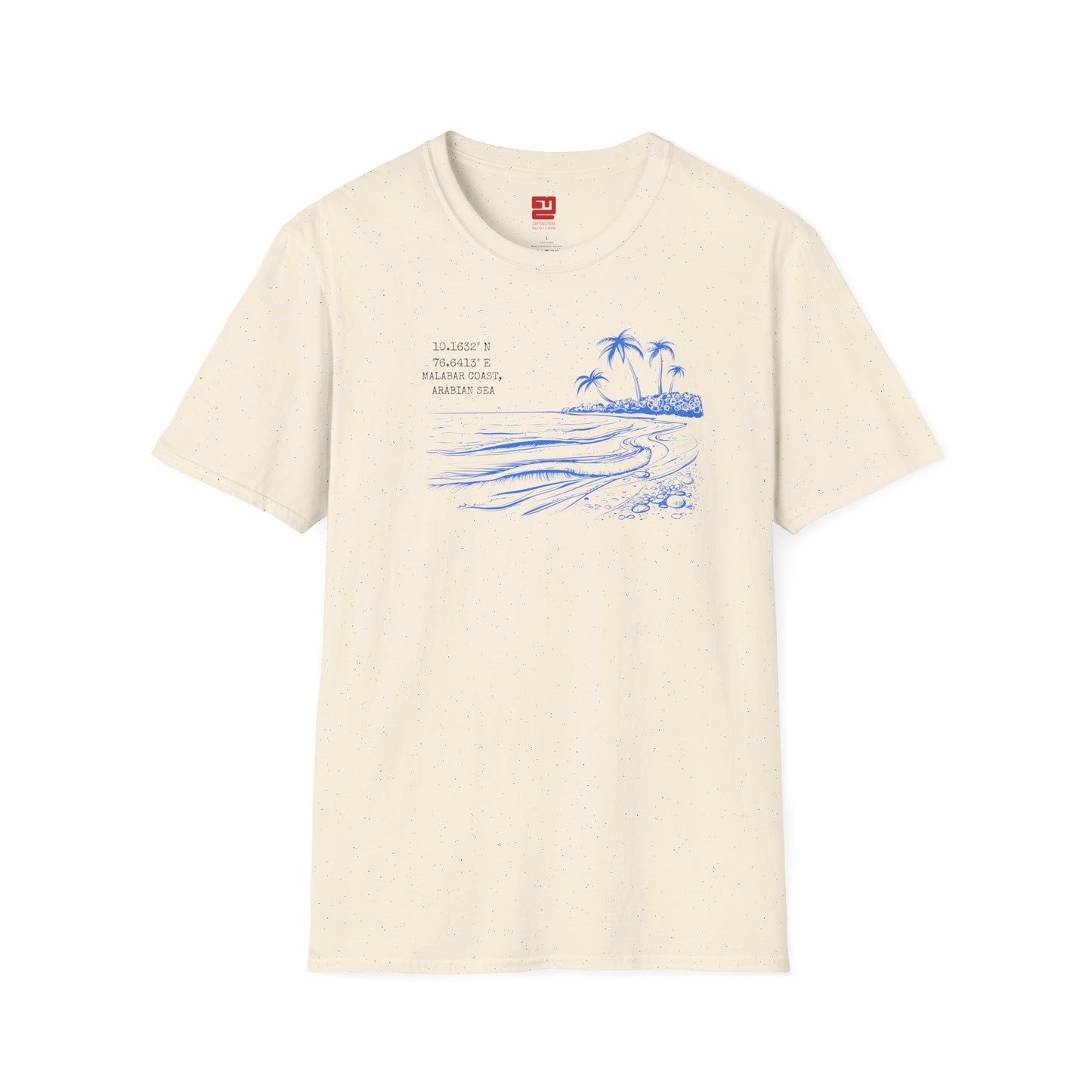 Kerala Latitude & Longitude - T Shirt