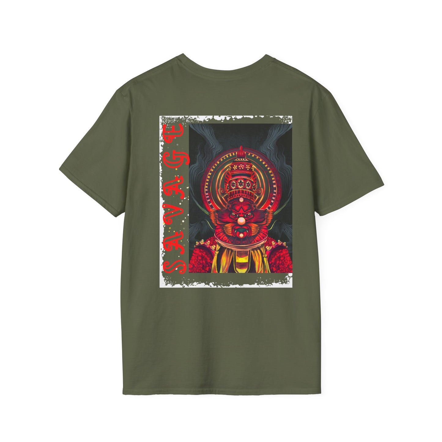 Savage Kathakali - Backprint T Shirt