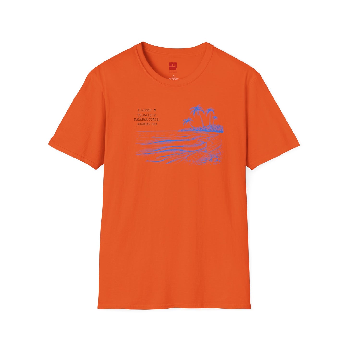 Kerala Latitude & Longitude - T Shirt