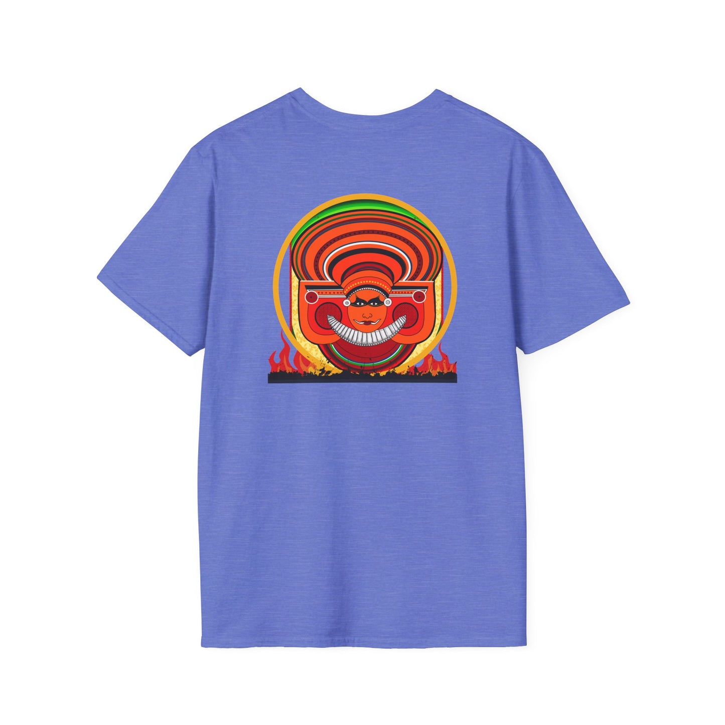 Theyyam on Fire Backprint- T Shirt