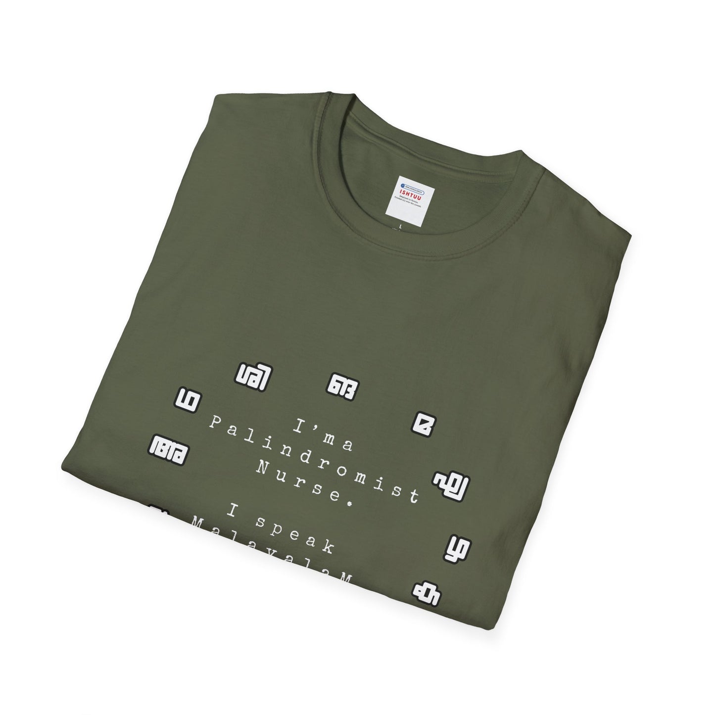 Palindromist Nurse - T Shirt