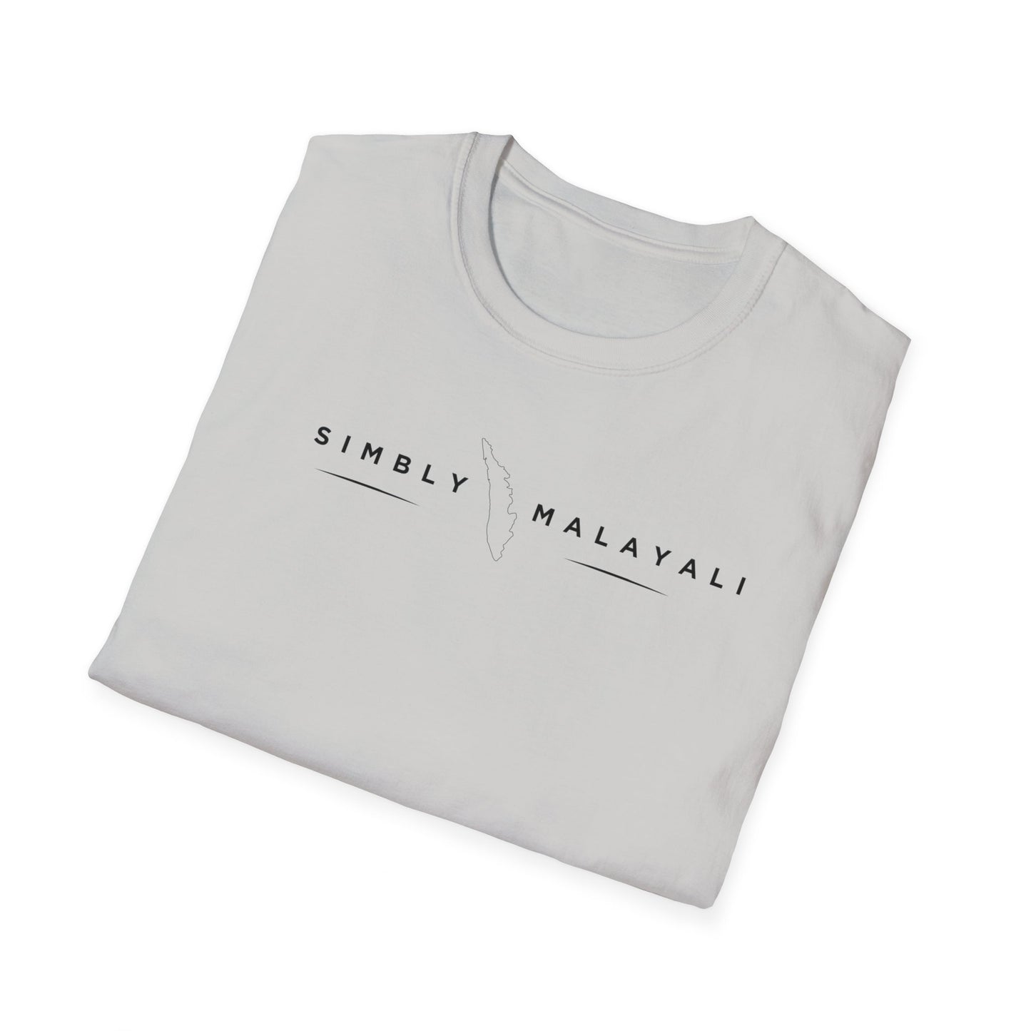 Simbly Malayali with Map - T Shirt