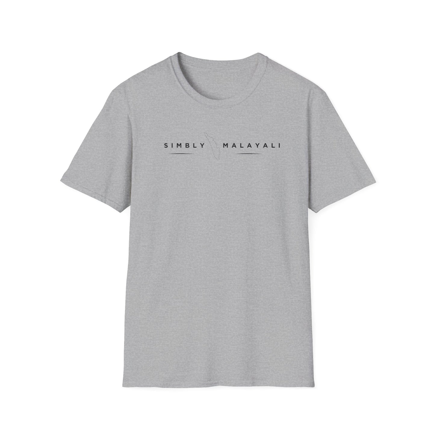 Simbly Malayali with Map - T Shirt
