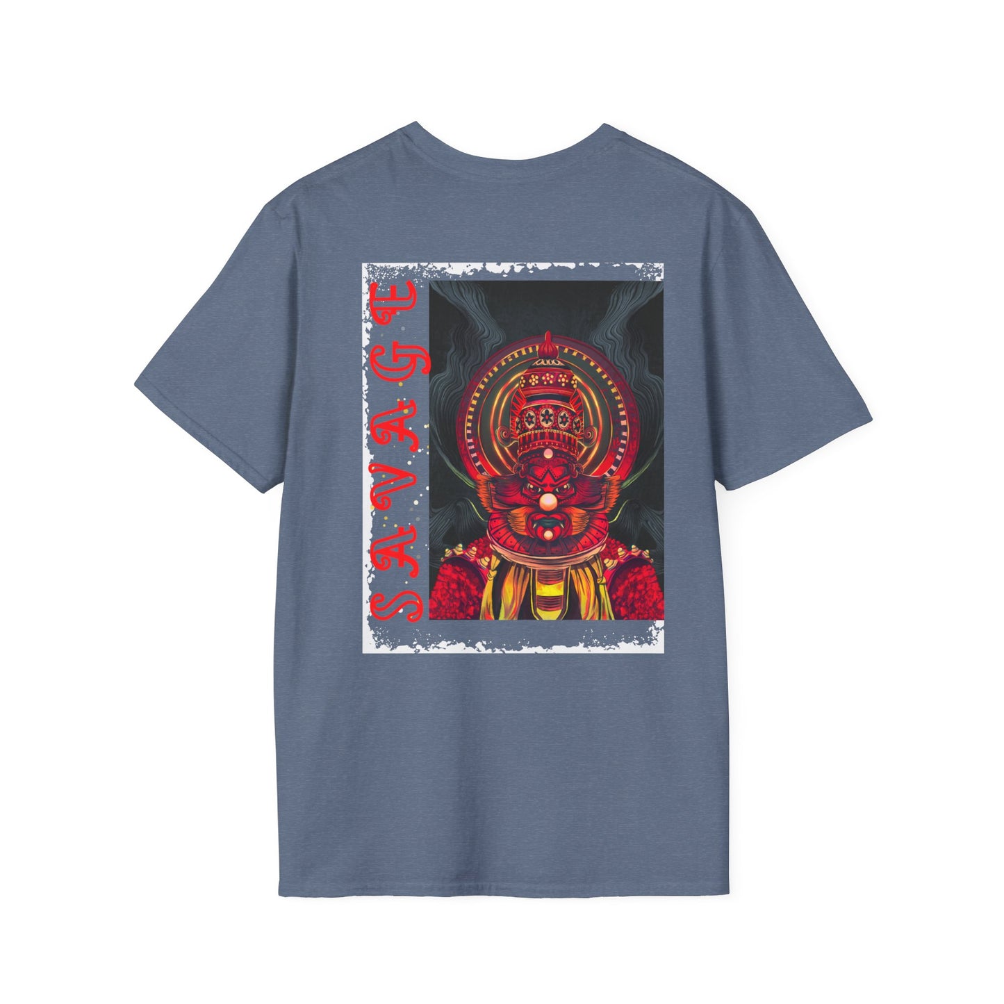 Savage Kathakali - Backprint T Shirt