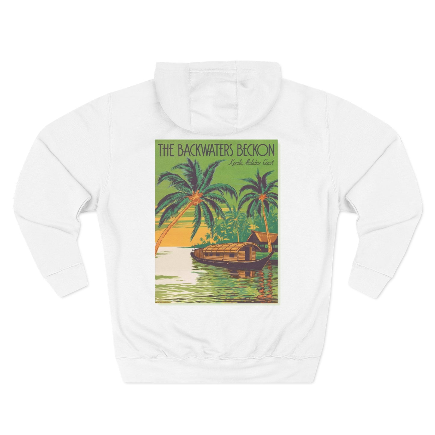 The Backwaters Beckon - Backprint Hoodie