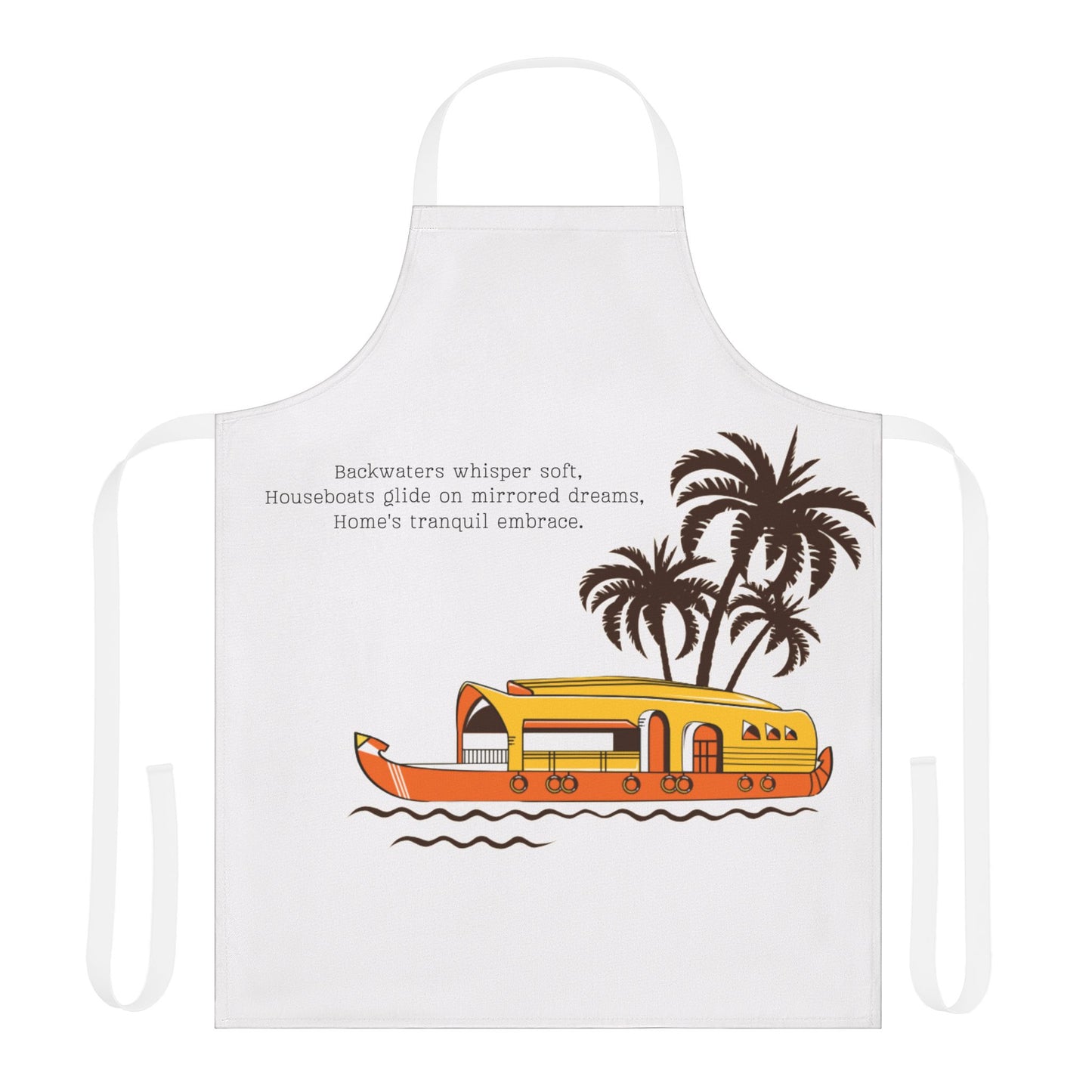Backwaters Haiku - Kitchen Apron