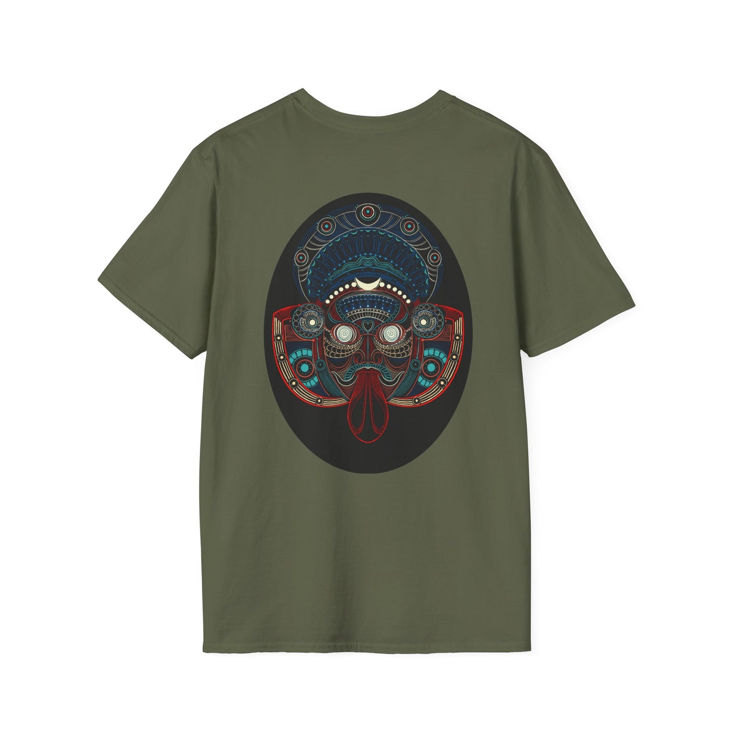 Theyyam Back Print - T Shirt