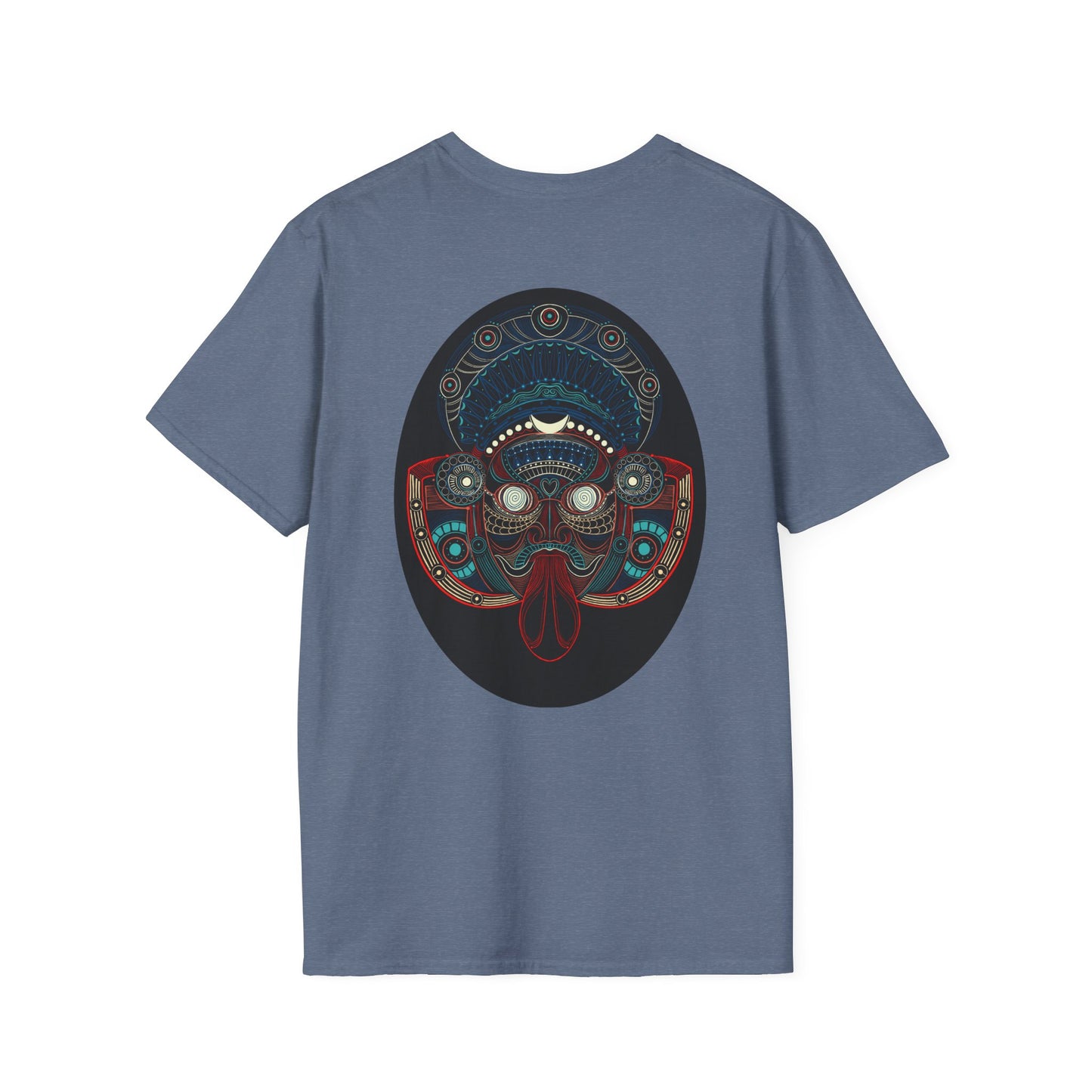 Theyyam Back Print - T Shirt