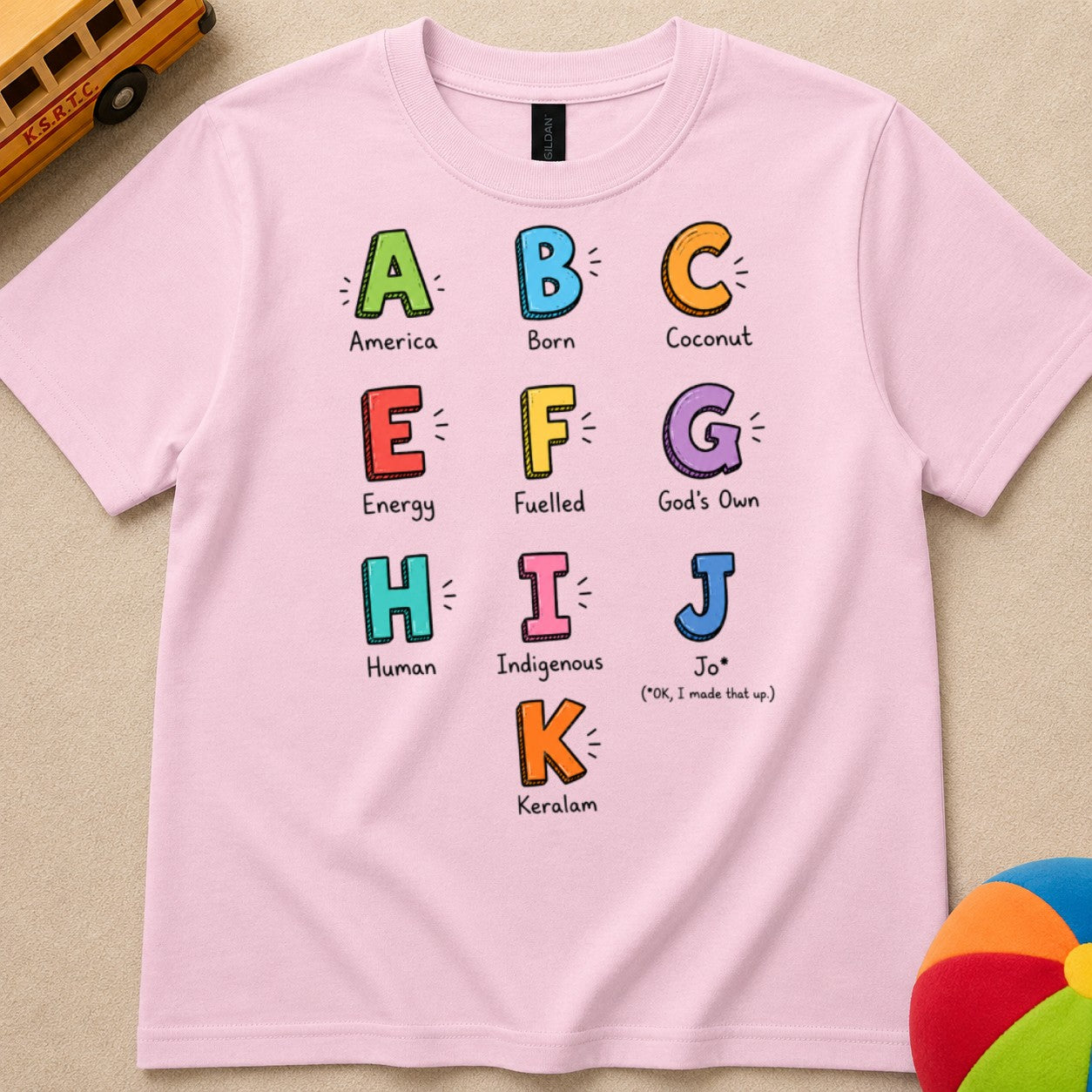ABC Keralam Kids Unisex T Shirt