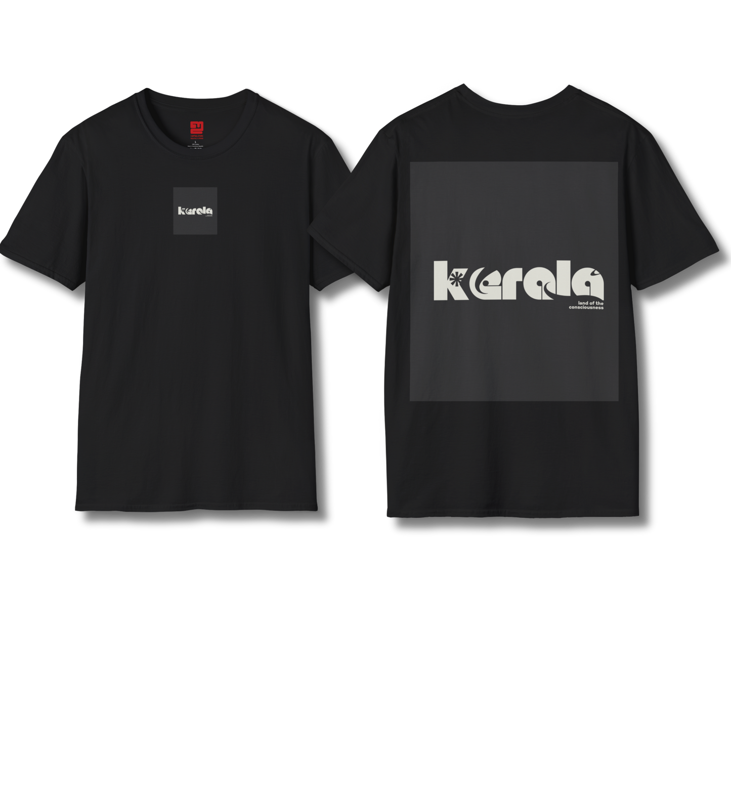 Kerala - The Land _Front & Back T Shirt