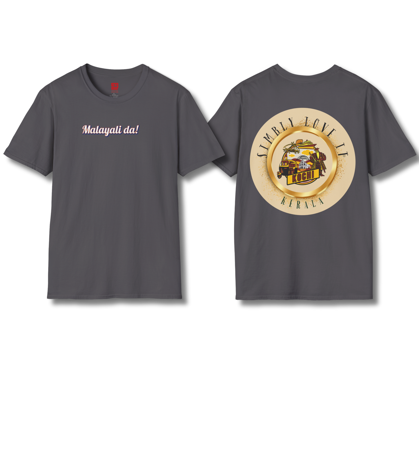Malayali Da & Simbly Kochi - T Shirt