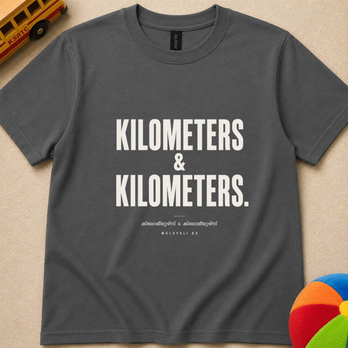 Kilometers & Kilmoeters Kids Unisex T Shirt