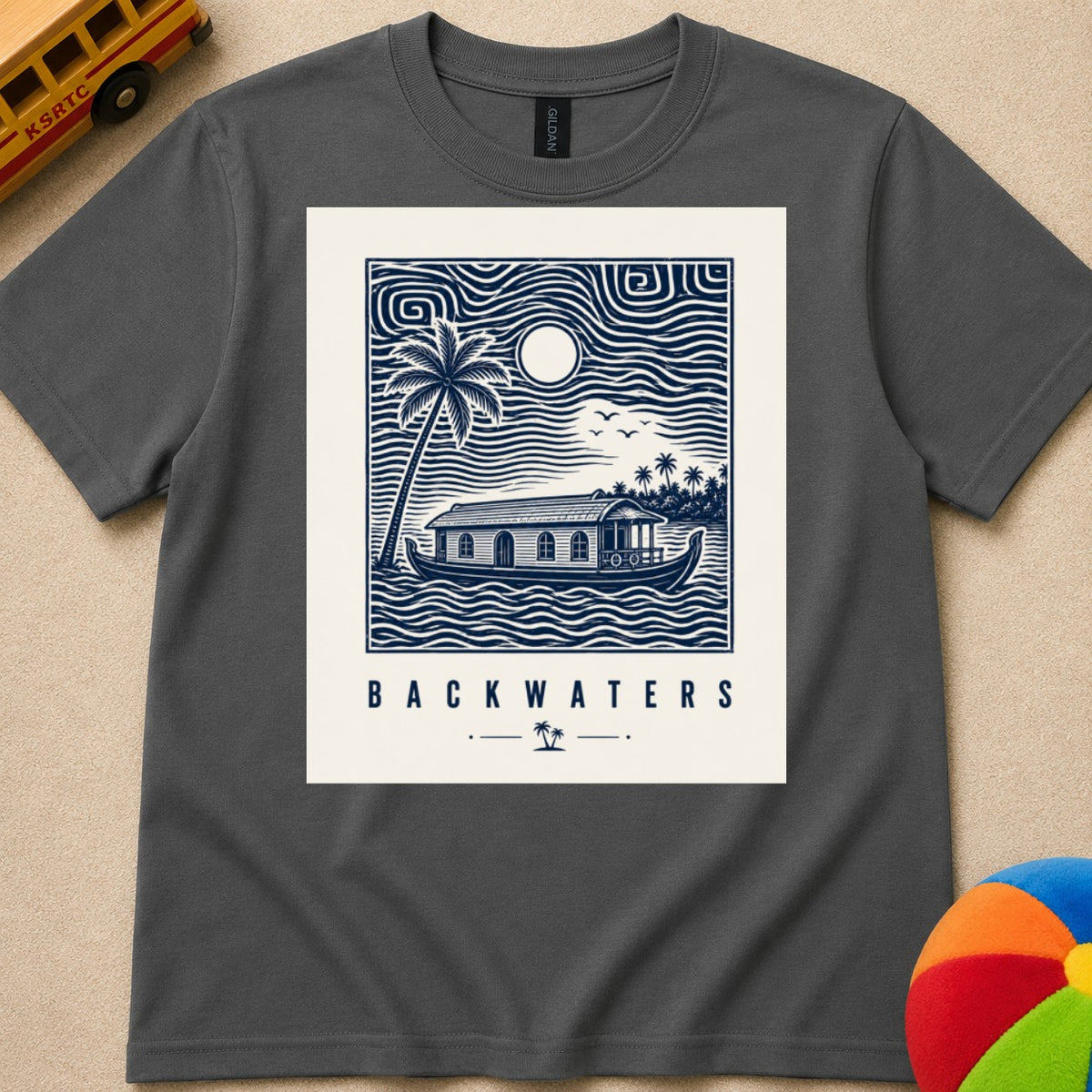 Backwaters Kids Unisex T Shirt
