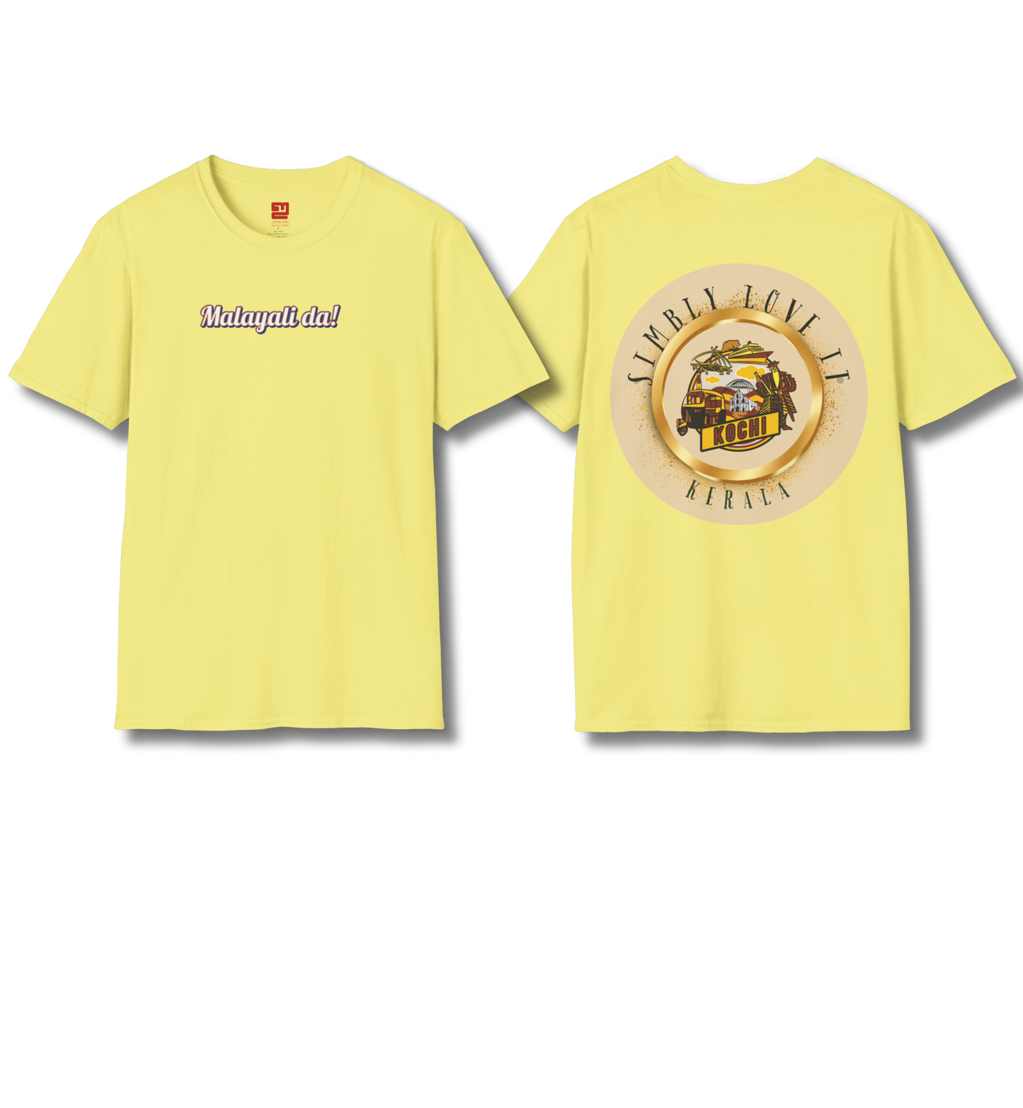 Malayali Da & Simbly Kochi - T Shirt