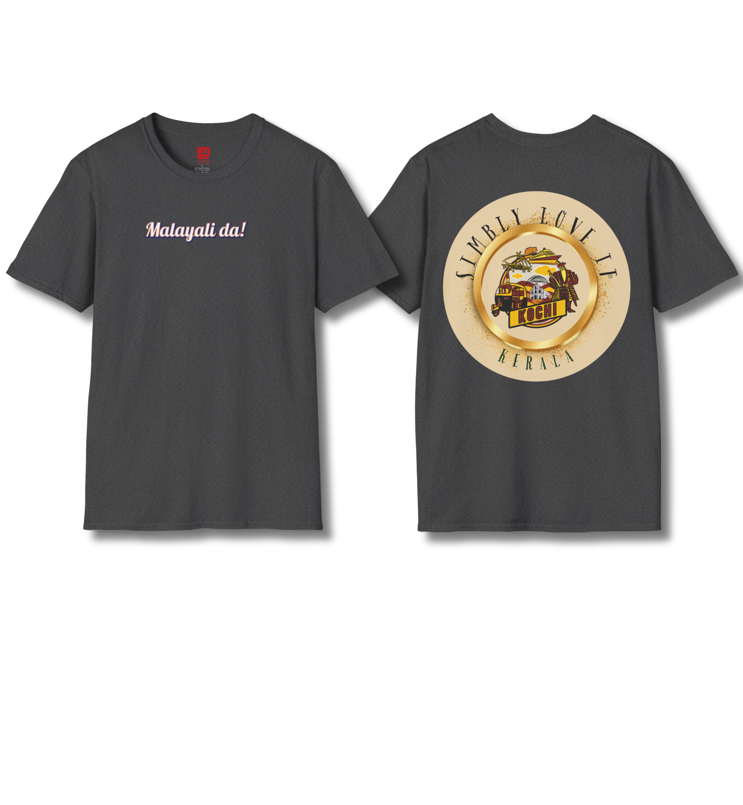 Malayali Da & Simbly Kochi - T Shirt