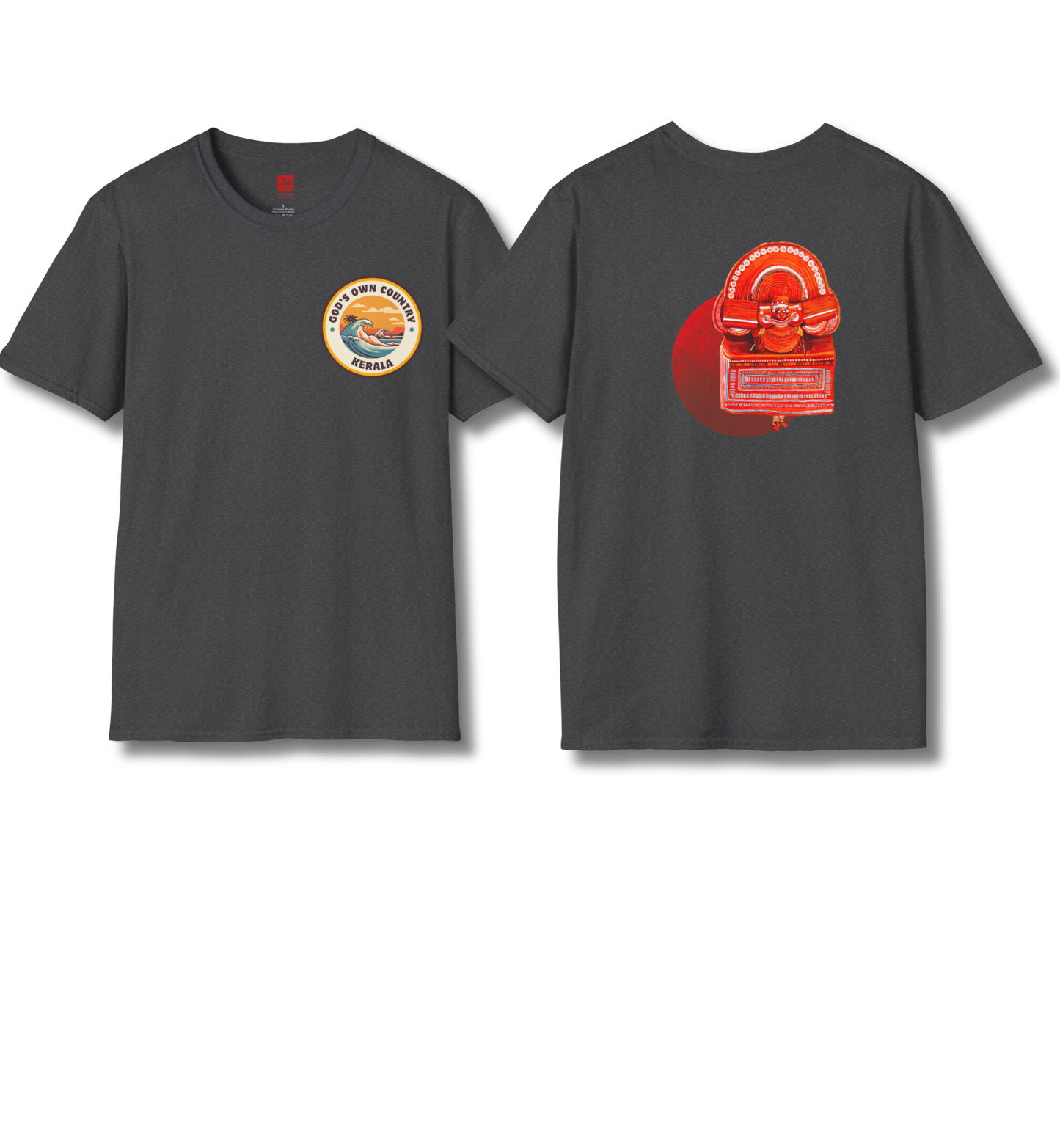 God's Own & Theyyam - Front & Back T Shirt