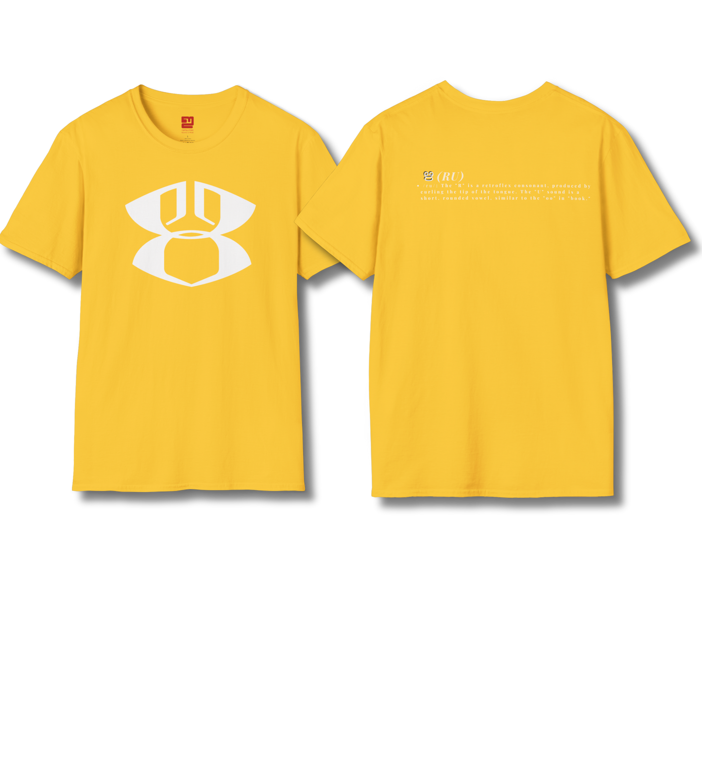 Ru - Front & Backprint - T Shirt