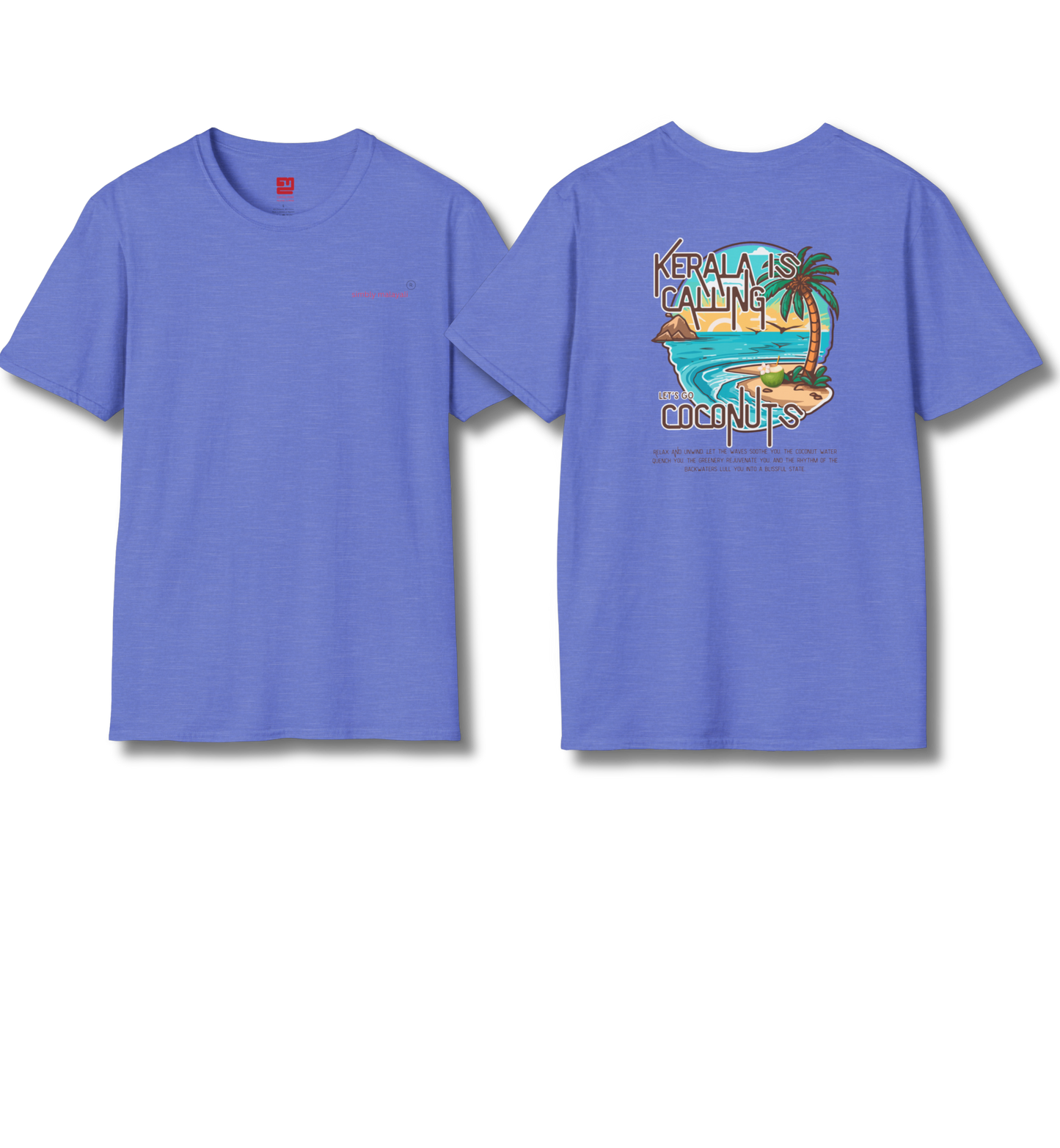 Let's Go Coconuts - Backprint T Shirt