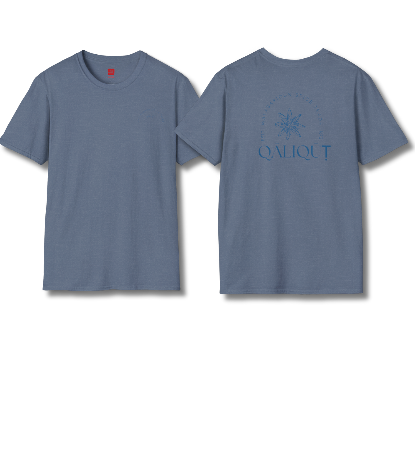 Qaliqut Spice Trade Front & Back - T Shirt