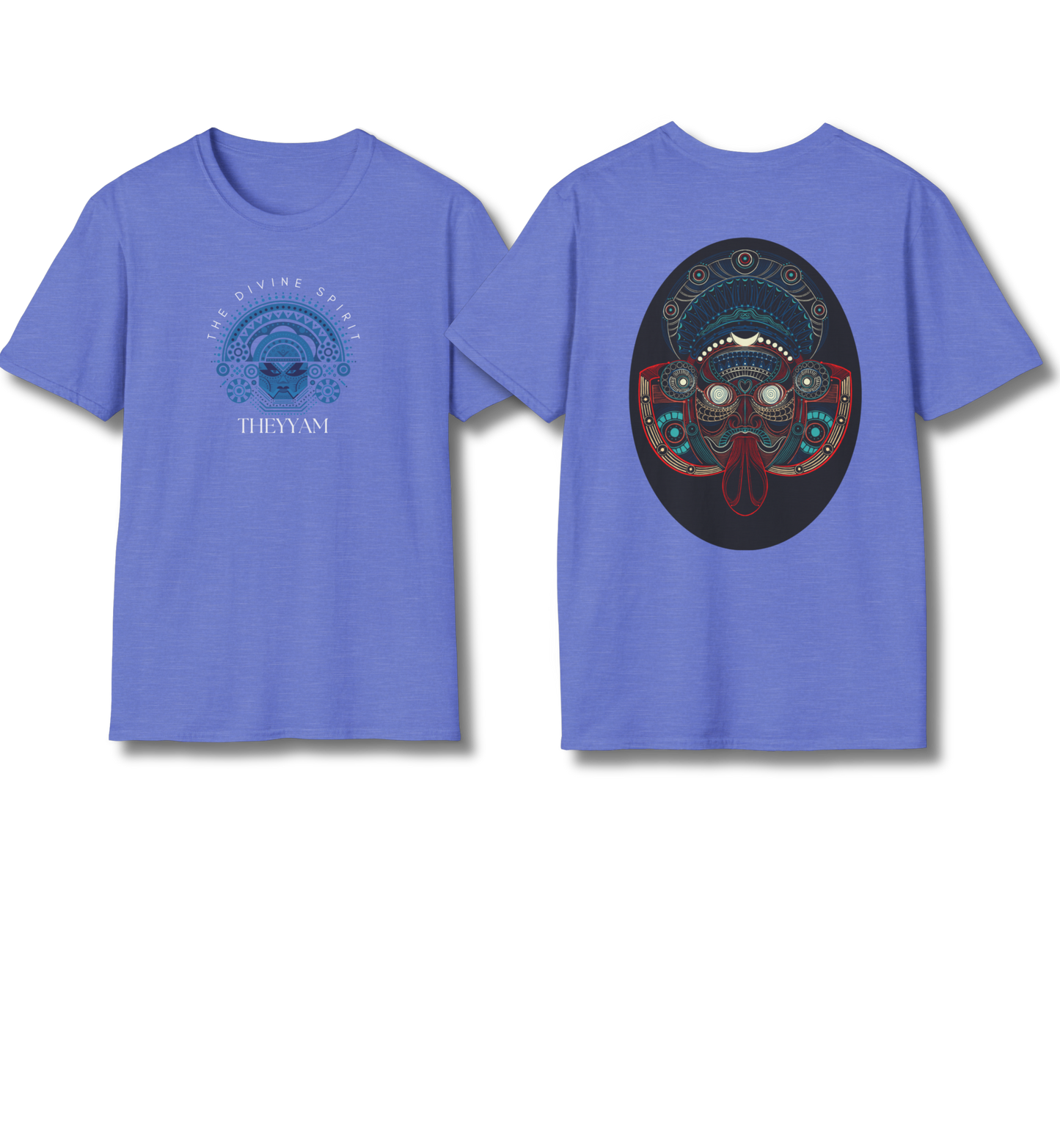 Theyyam Front & Back Print - T Shirt