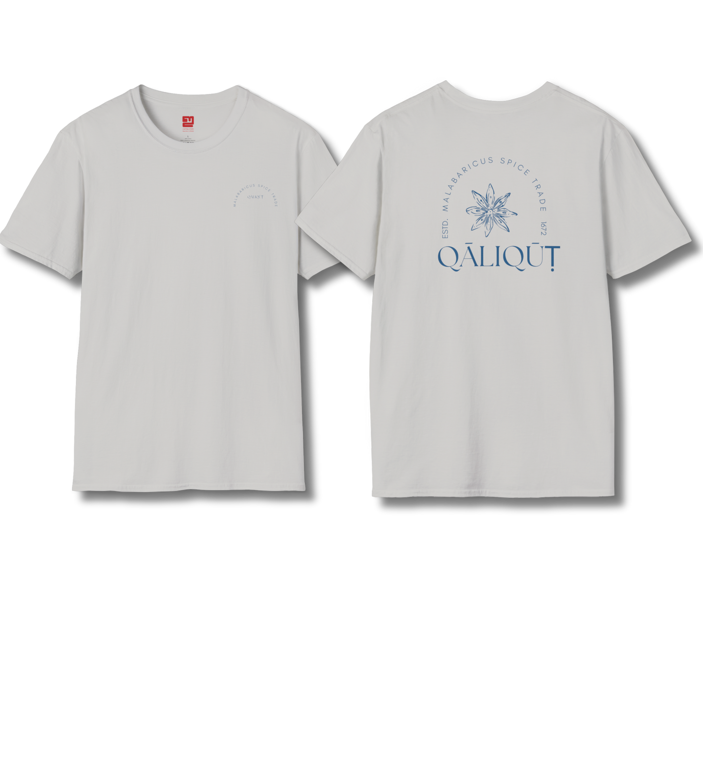 Qaliqut Spice Trade Front & Back - T Shirt