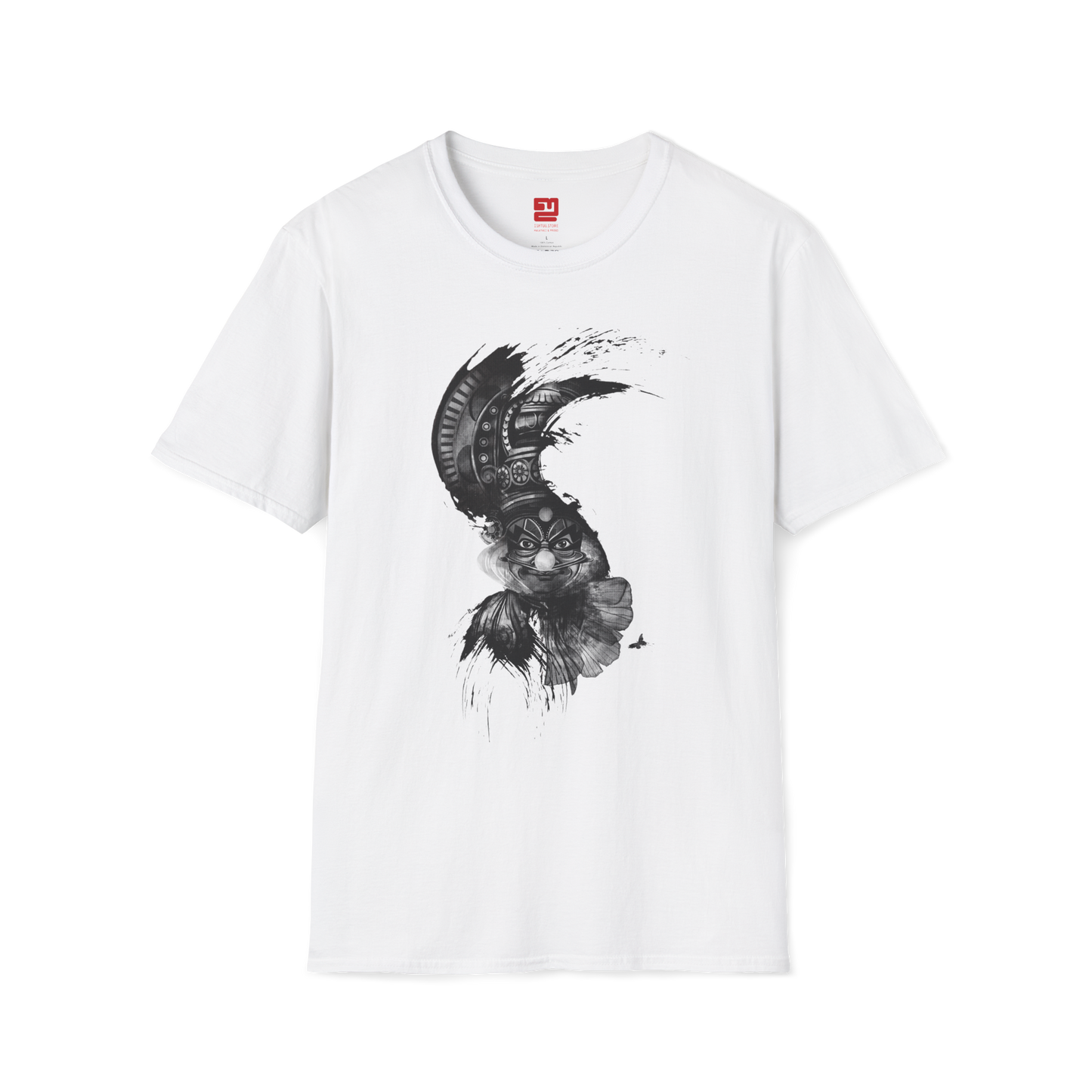 Kathakali Brushstroke - T Shirt
