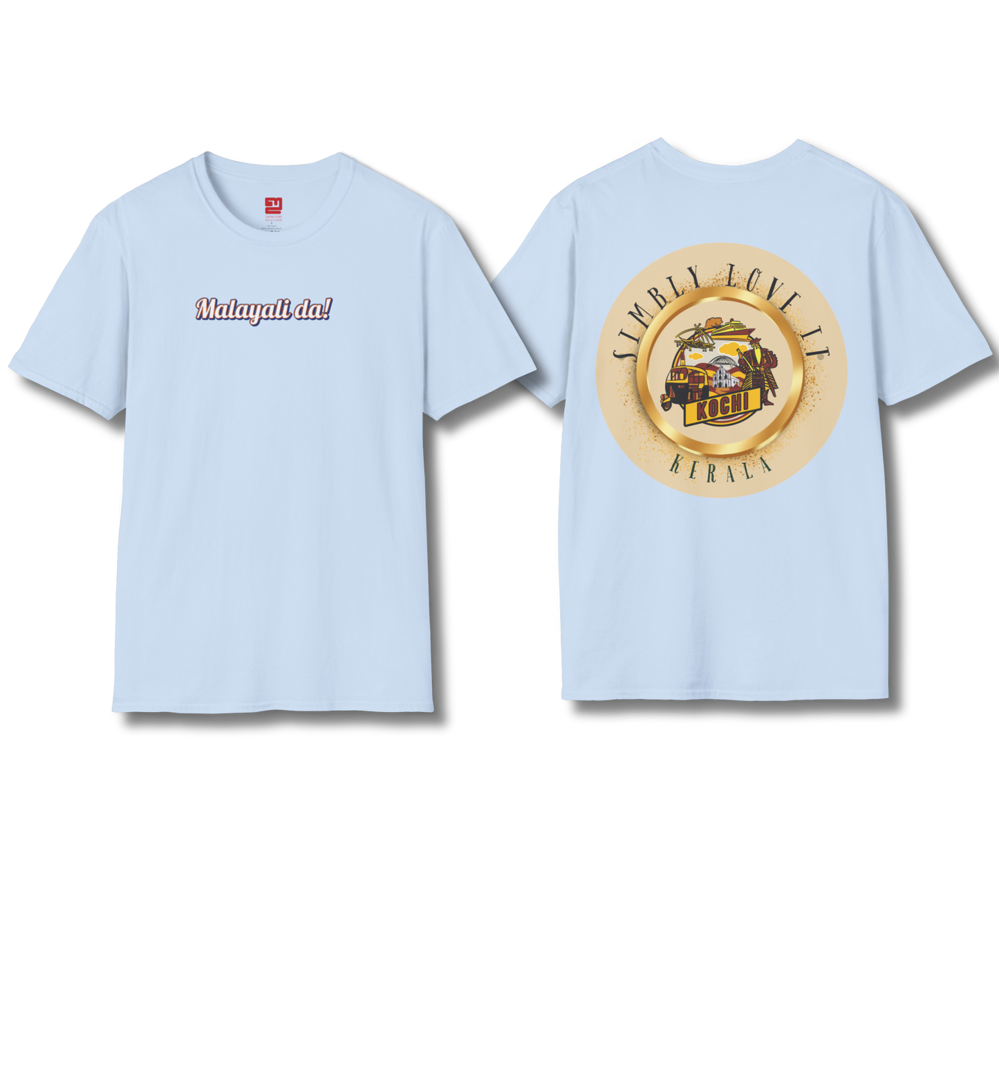 Malayali Da & Simbly Kochi - T Shirt