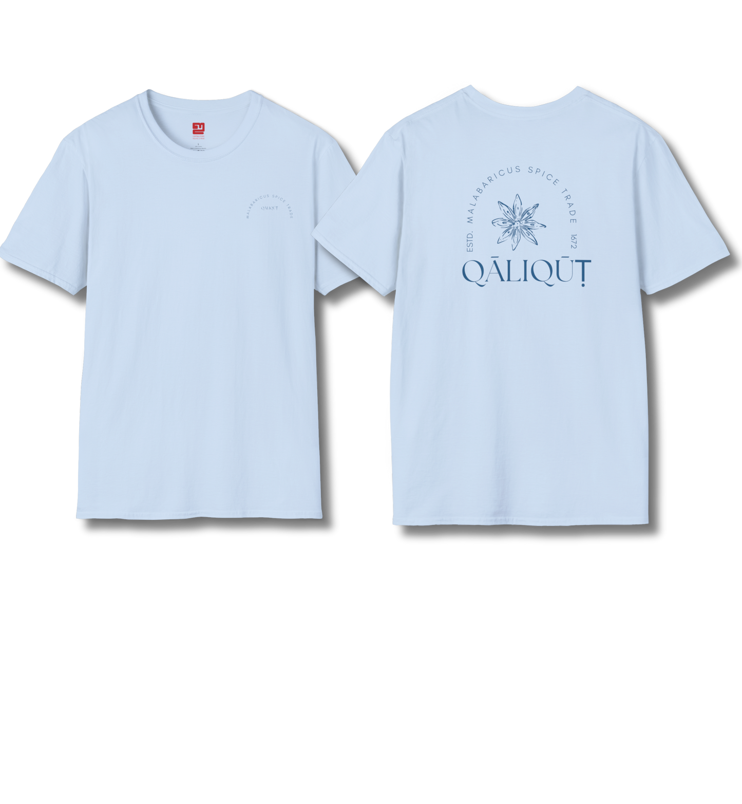 Qaliqut Spice Trade Front & Back - T Shirt