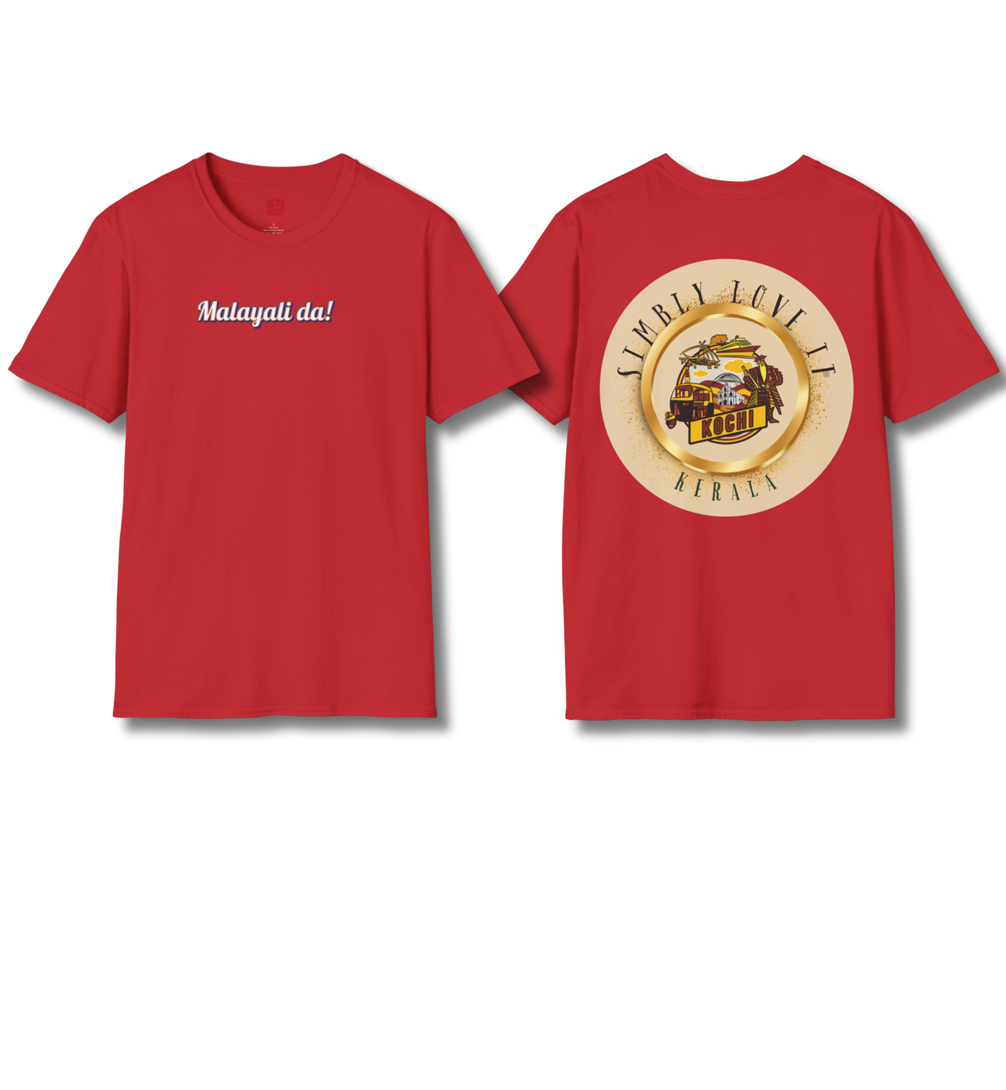 Malayali Da & Simbly Kochi - T Shirt
