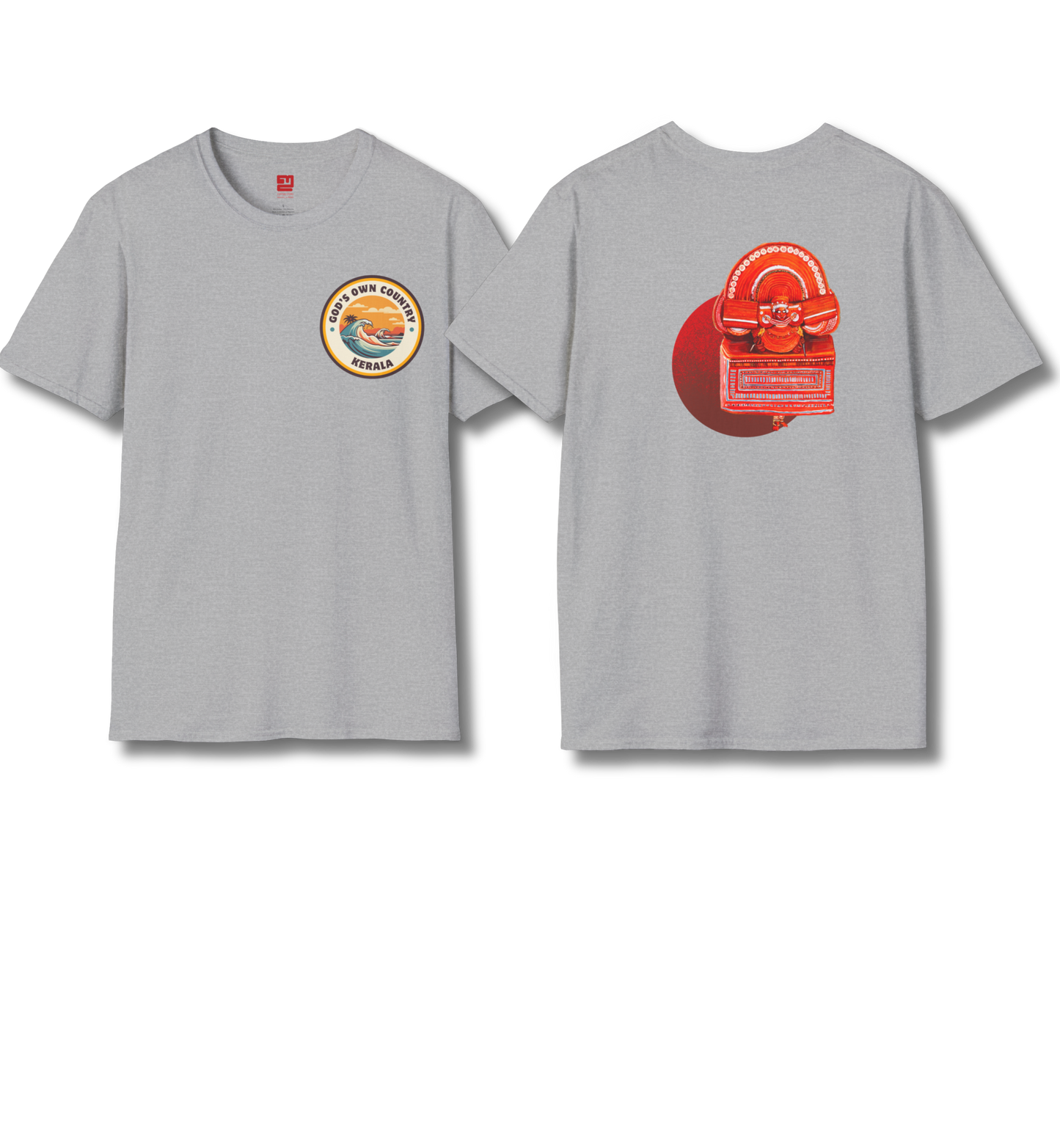 God's Own & Theyyam - Front & Back T Shirt