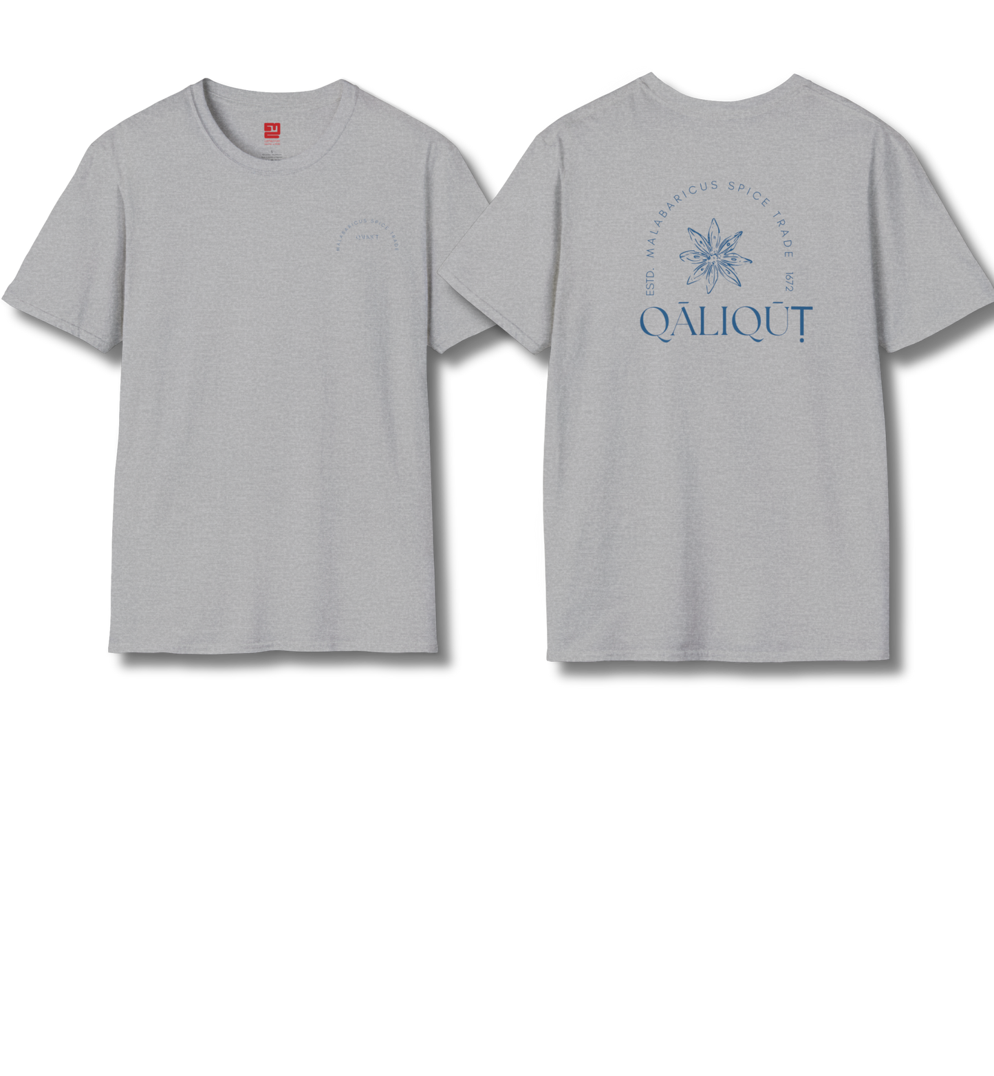 Qaliqut Spice Trade Front & Back - T Shirt