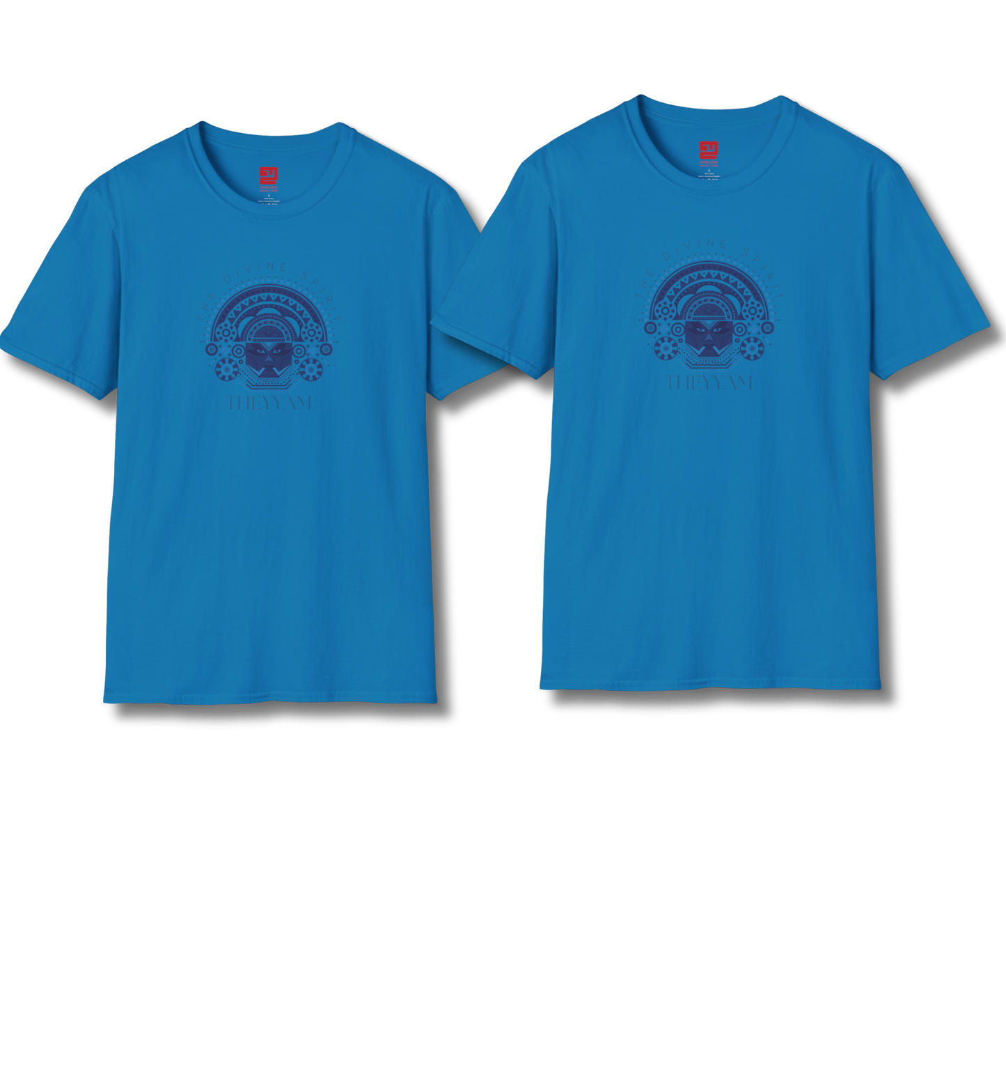 Theyyam & God's Own Backwaters Front & Backprint- T Shirt