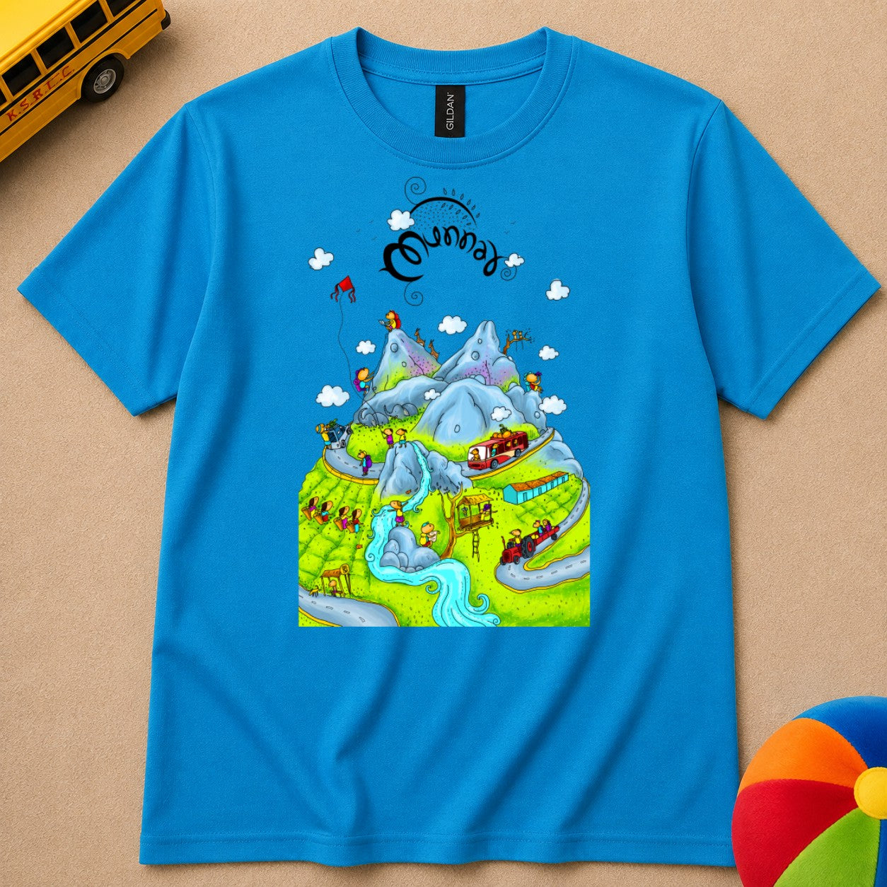 Munnar Hills Kids Unisex T Shirt
