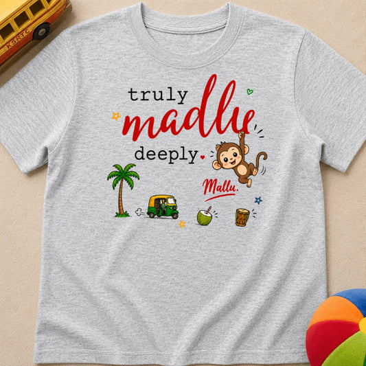 Truly Madly Mallu Kids Unisex T Shirt