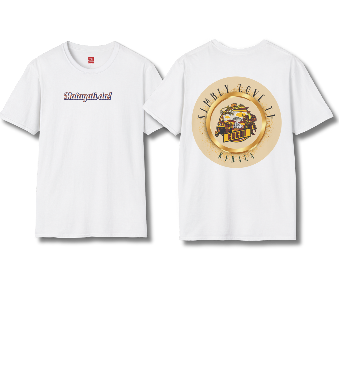 Malayali Da & Simbly Kochi - T Shirt
