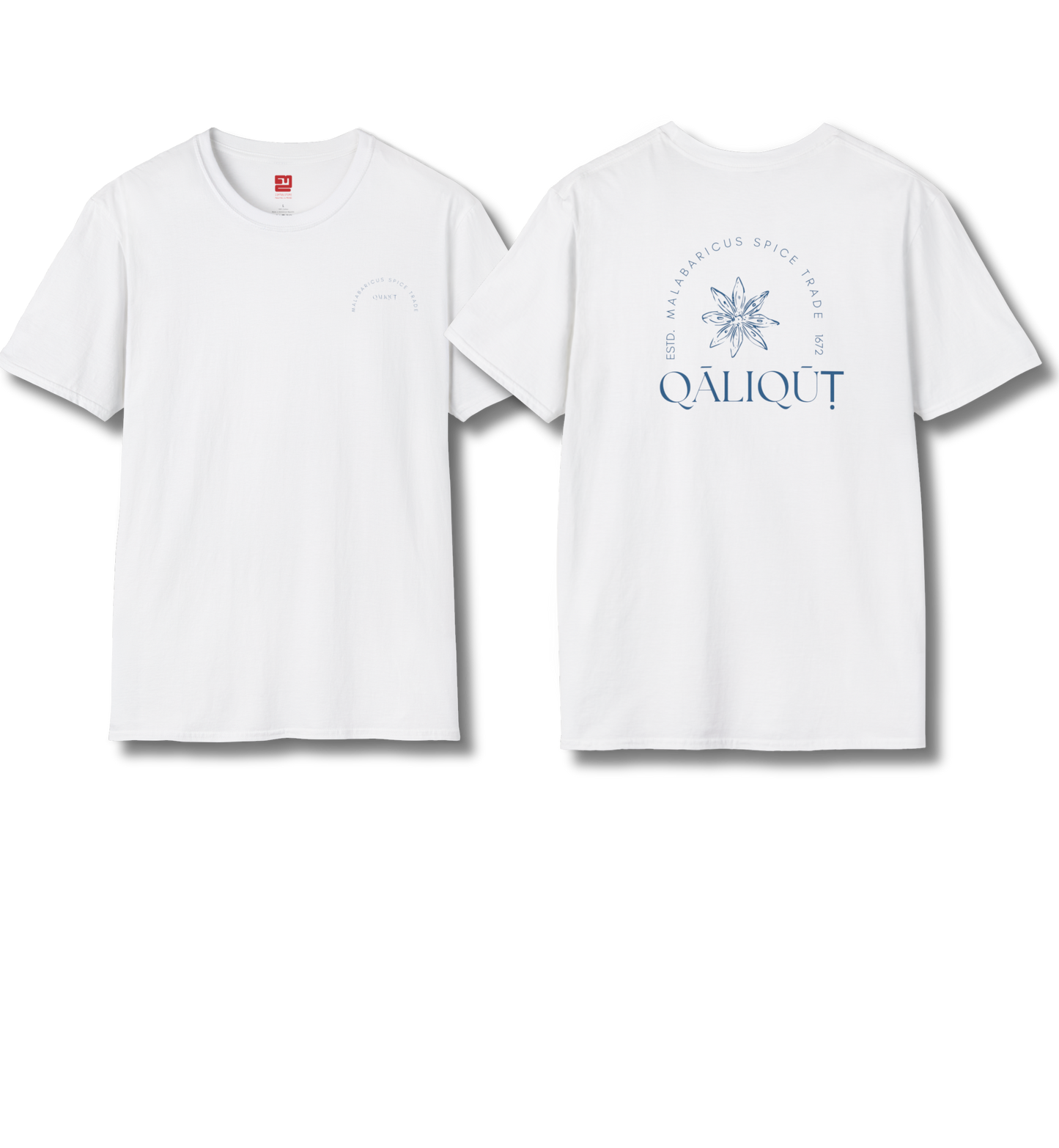 Qaliqut Spice Trade Front & Back - T Shirt