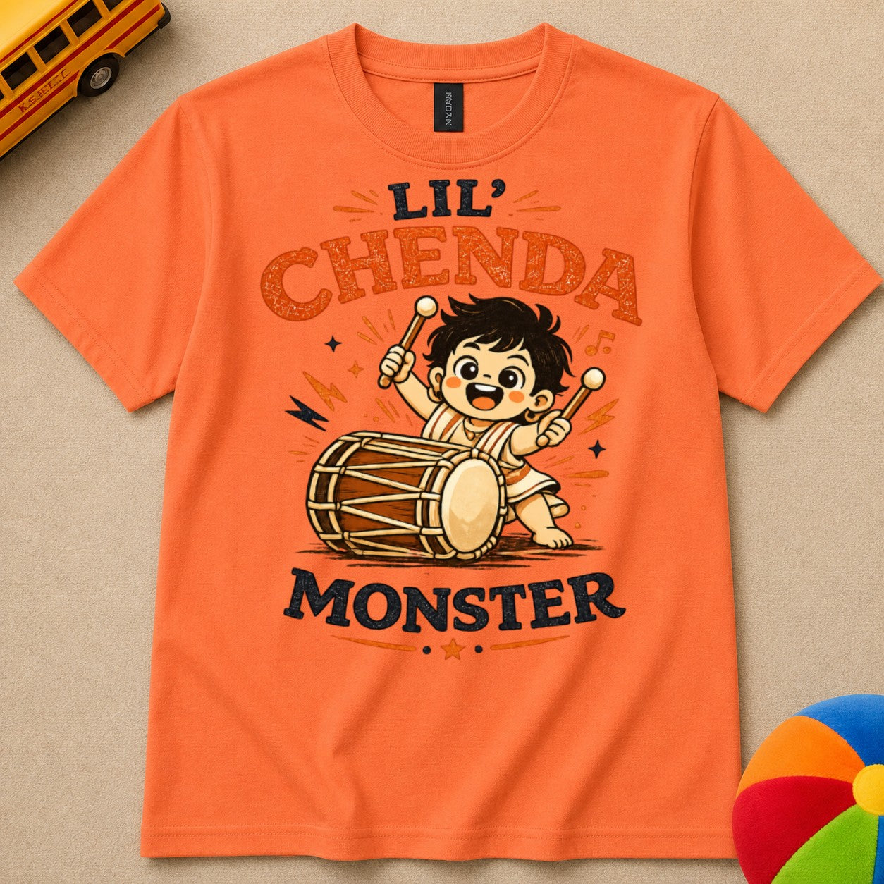 (COLOR CHANGE)Chenda Monster Kids Unisex T Shirt