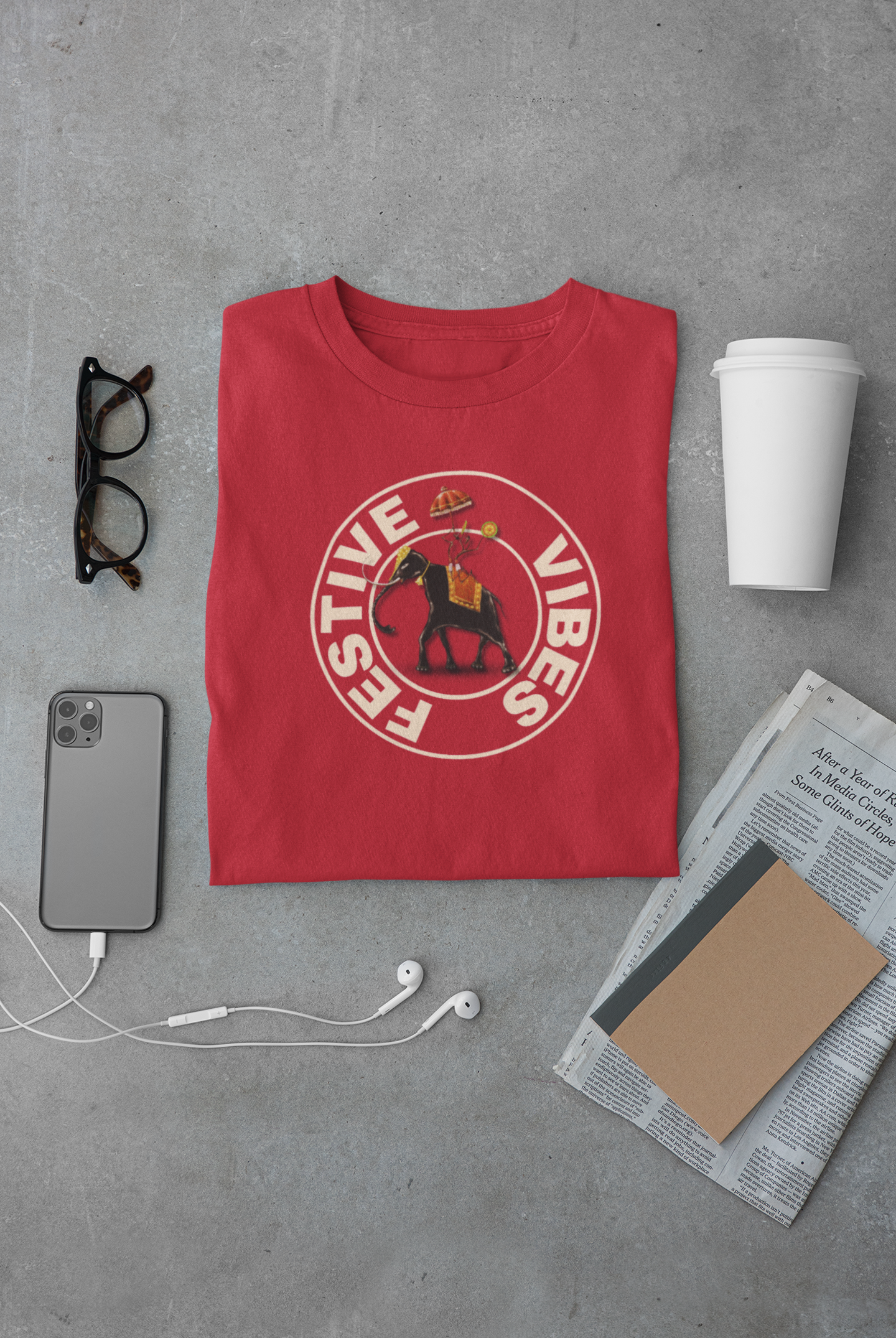 Festive Vibes - T Shirt