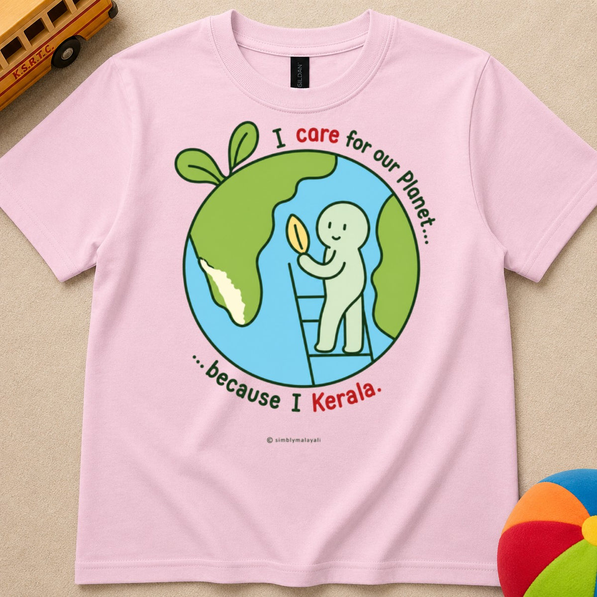 Care For Planet Kids Unisex T Shirt
