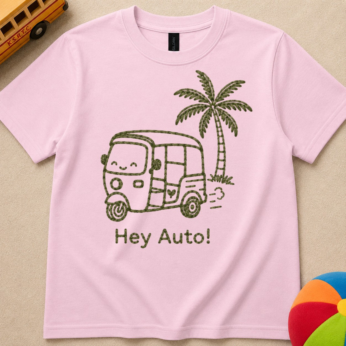 Hey Auto Kids Unisex T Shirt