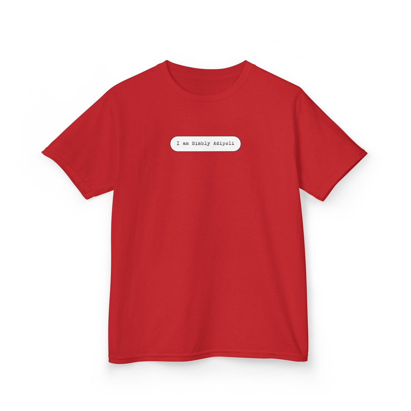 I Am Simbly Adipoli Kids Unisex T Shirt