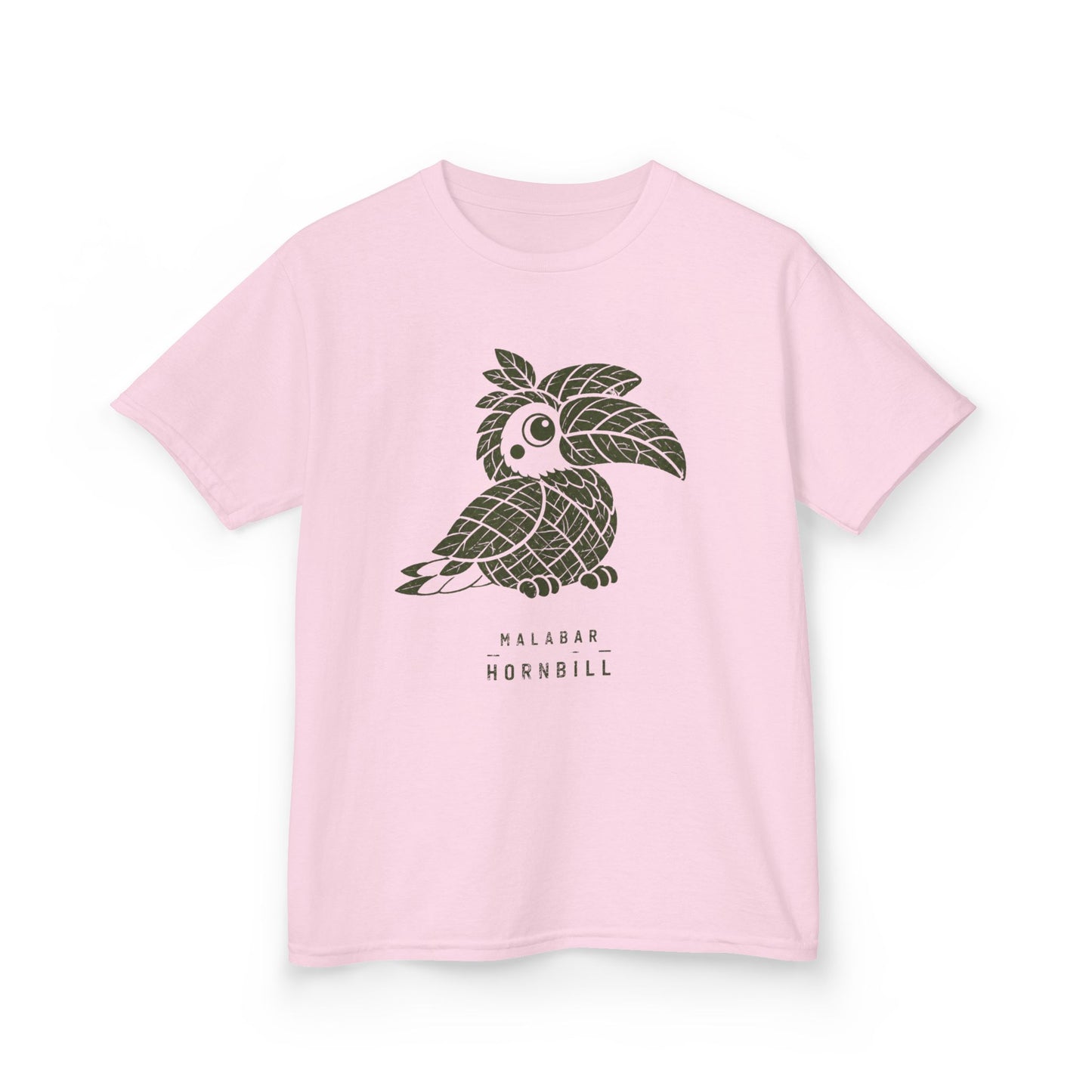 Malabar Hornbill Kids Unisex T Shirt