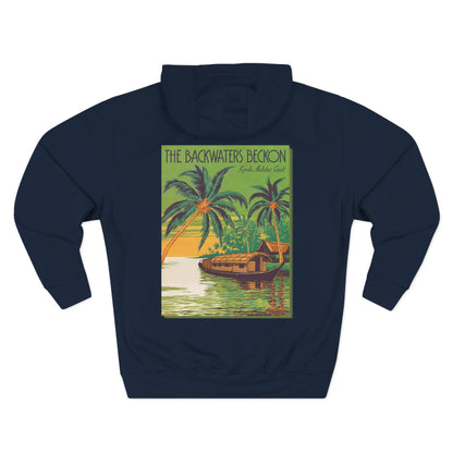 The Backwaters Beckon  - Backprint Hoodie