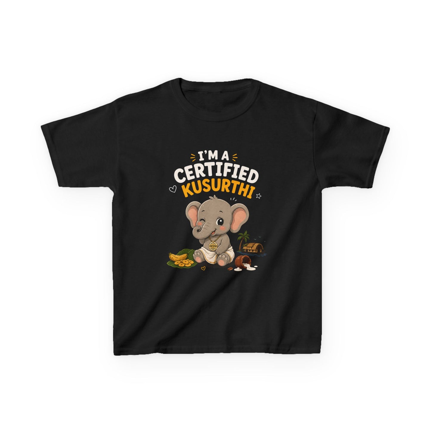 Certified Kusruthi Kids Unisex T Shirt