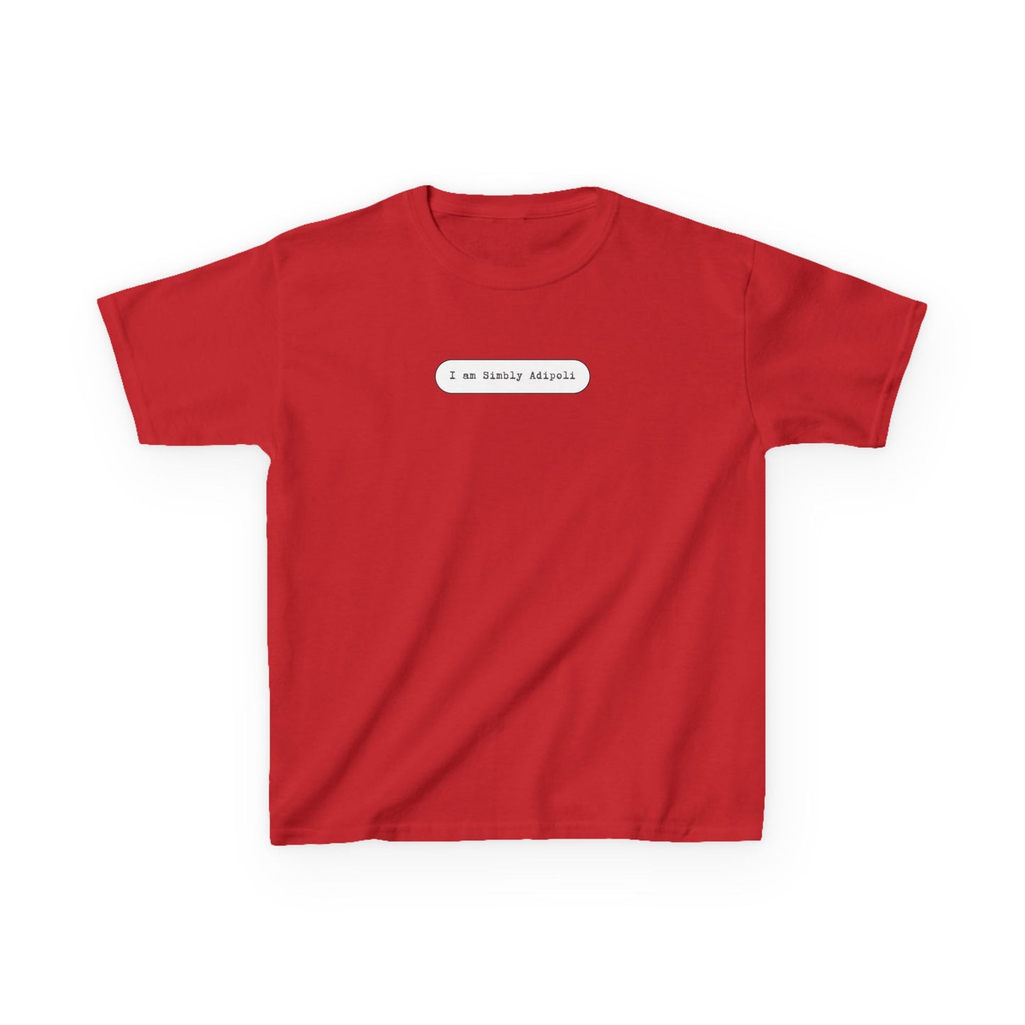 I Am Simbly Adipoli Kids Unisex T Shirt