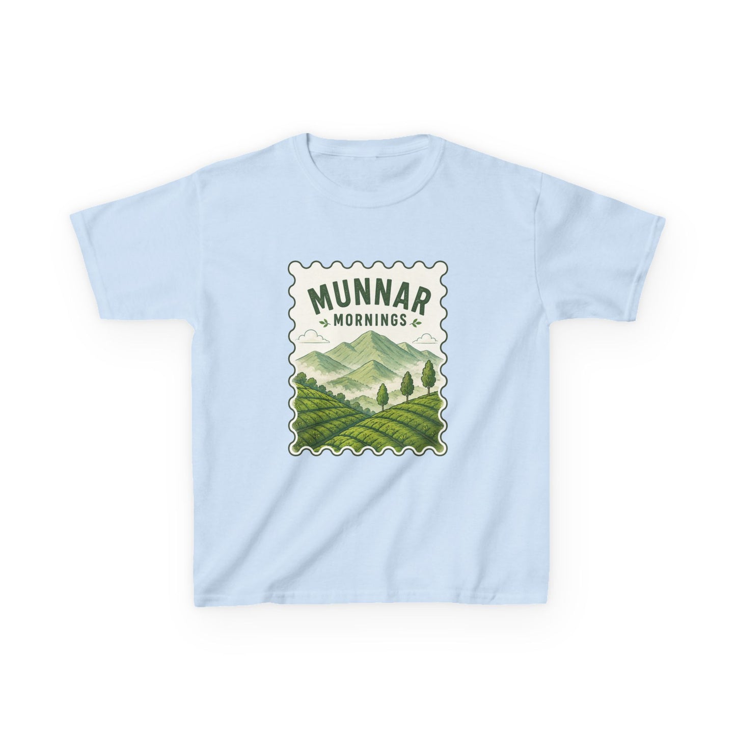 Munnar Mornings Kids Unisex T Shirt