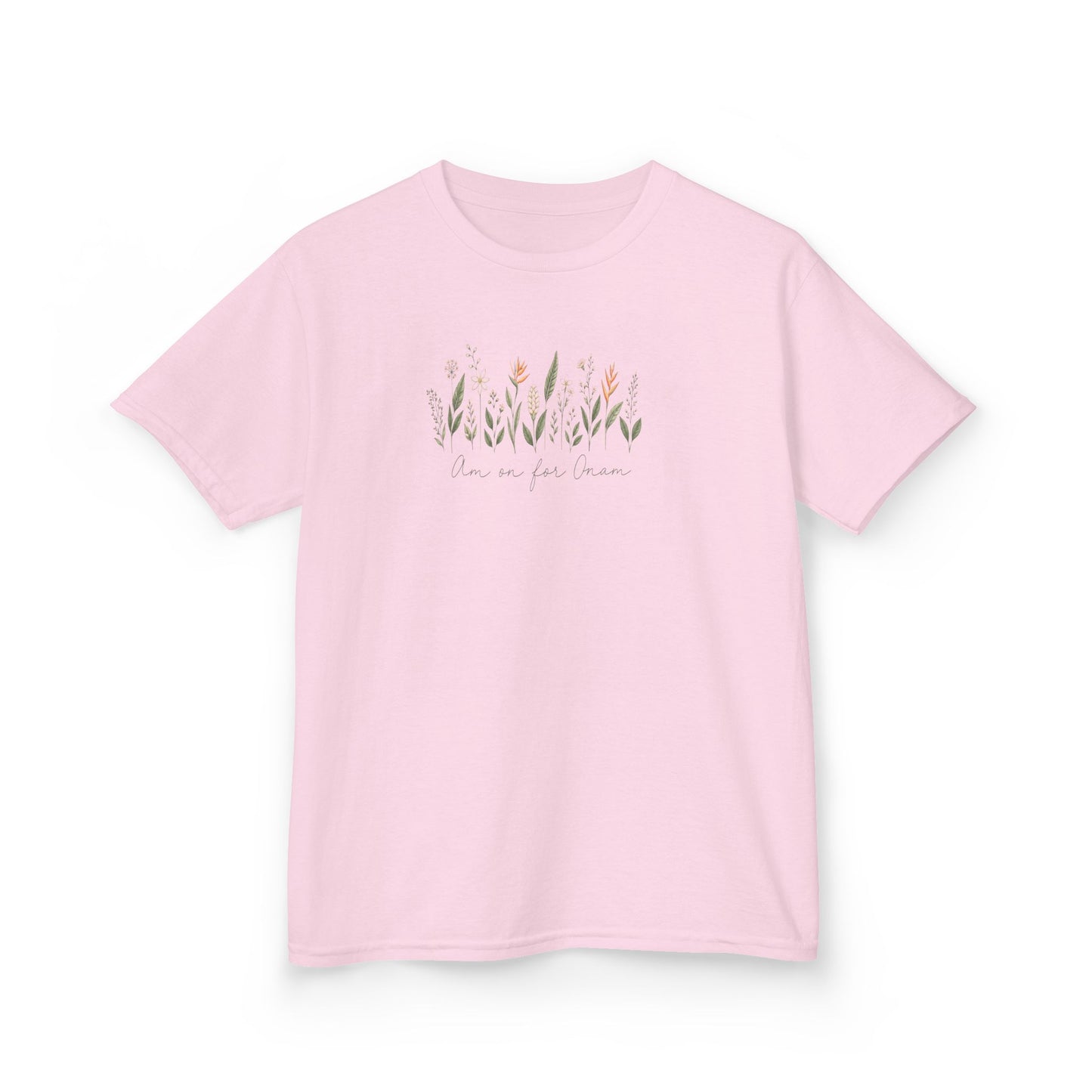Am On For Onam Kids Unisex T Shirt